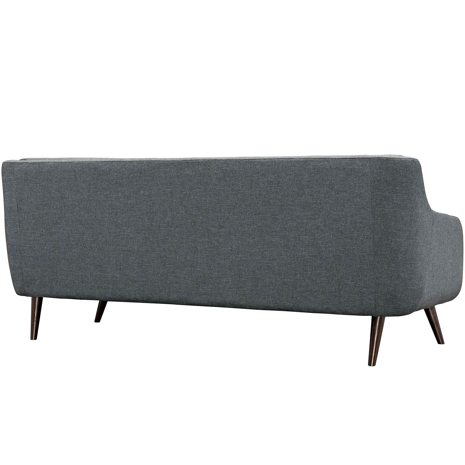 Modway Sofas & Couches - Verve Upholstered Fabric Sofa Gray
