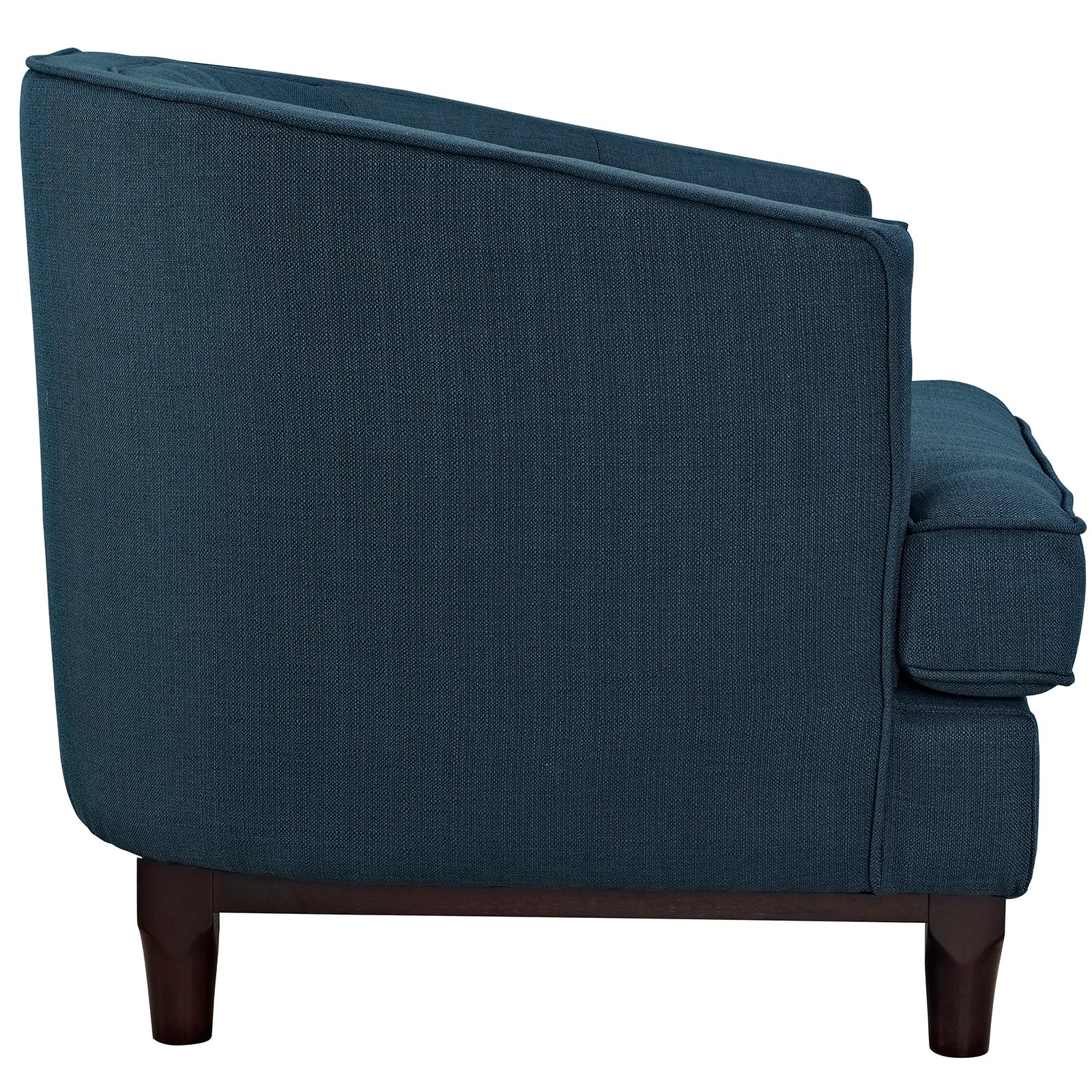 Modway Accent Chairs - Coast Upholstered Fabric Armchair Azure