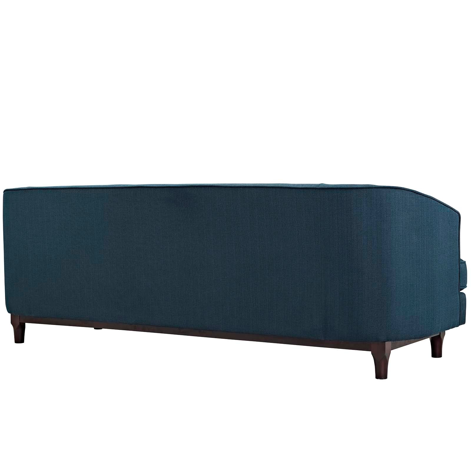 Modway Sofas & Couches - Coast Upholstered Fabric Sofa Azure