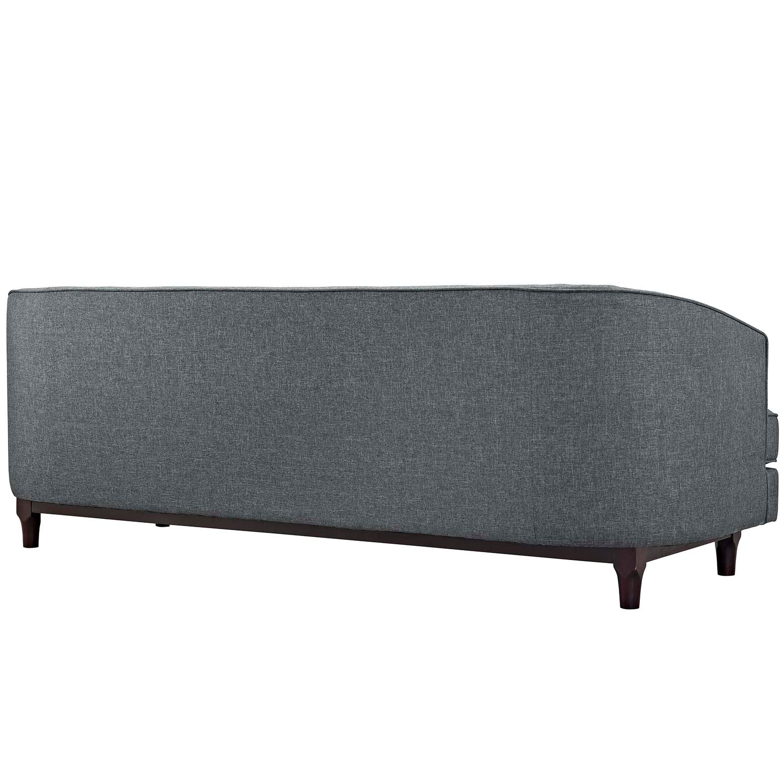 Modway Sofas & Couches - Coast Upholstered Fabric Sofa Gray