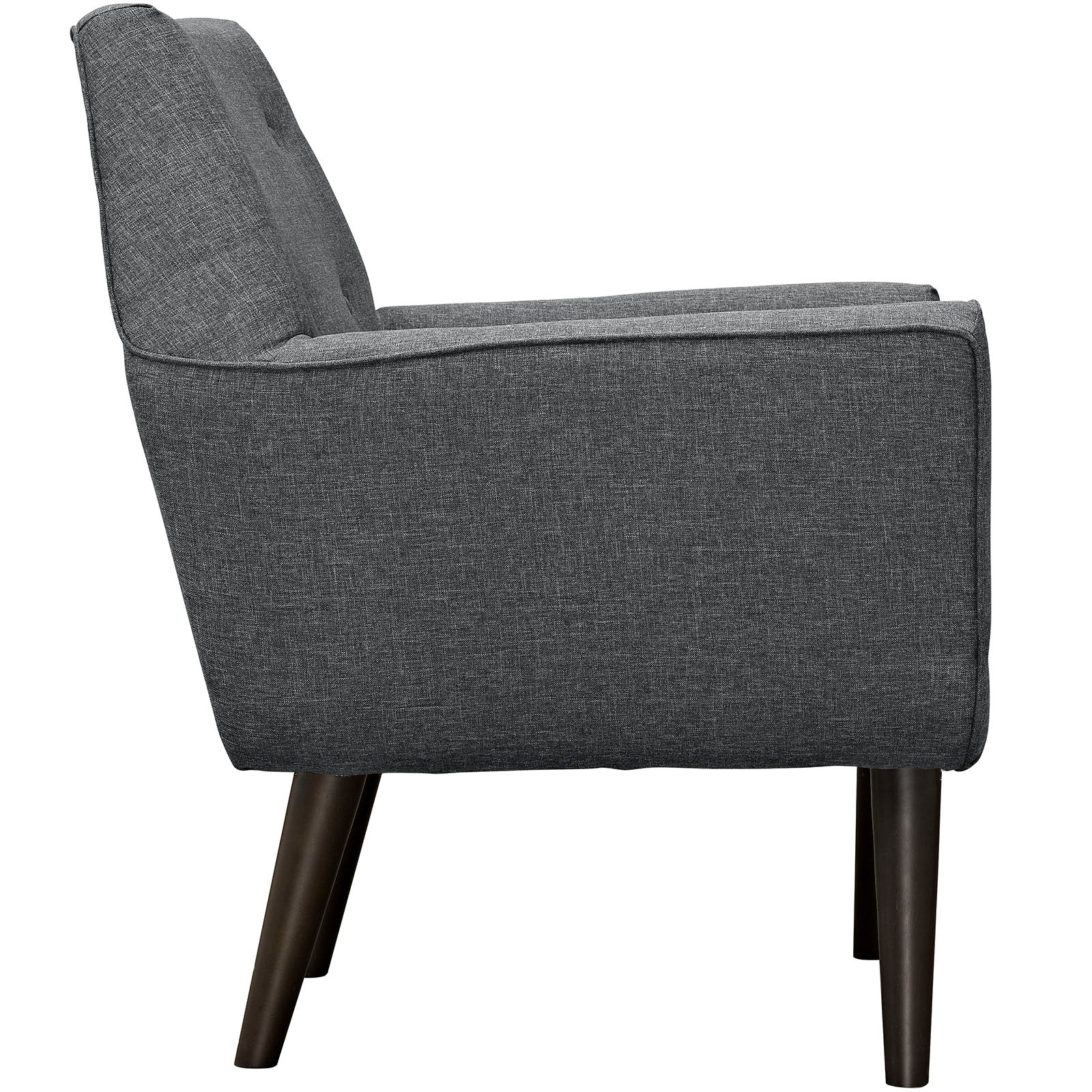 Modway Accent Chairs - Posit Armchair Gray
