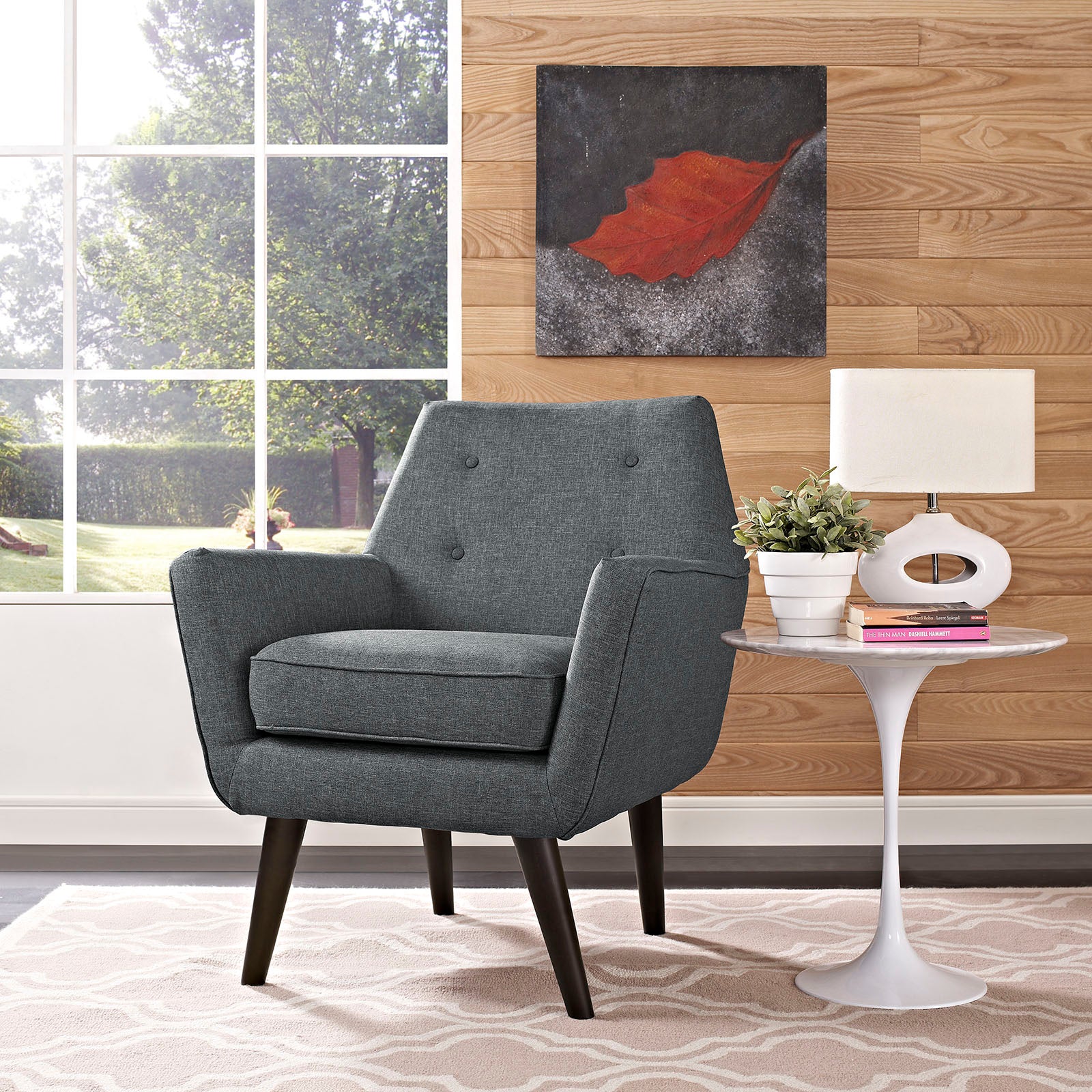 Modway Accent Chairs - Posit Armchair Gray