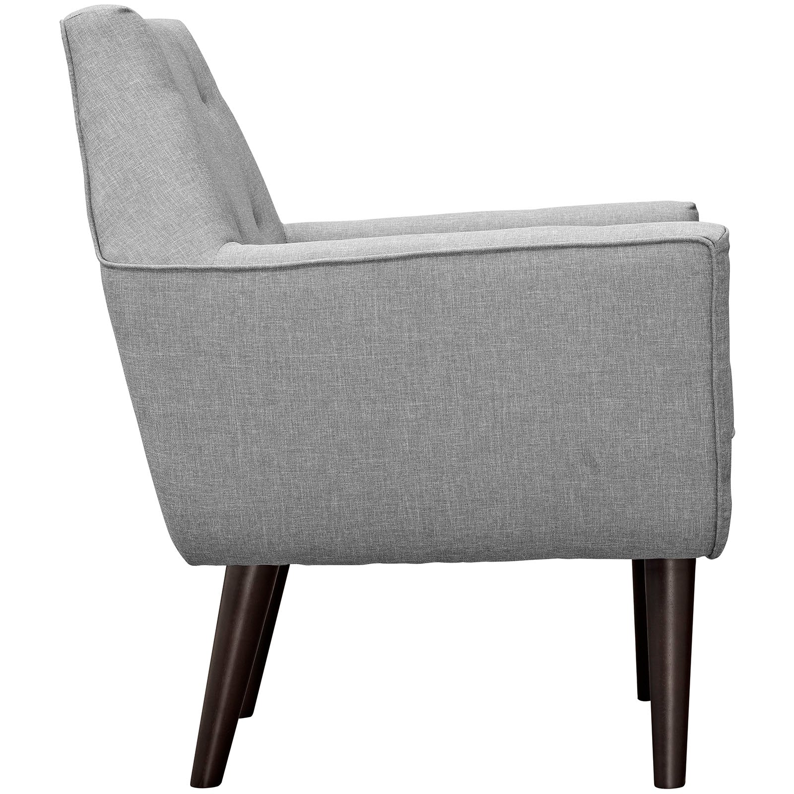 Modway Accent Chairs - Posit Armchair Light Gray