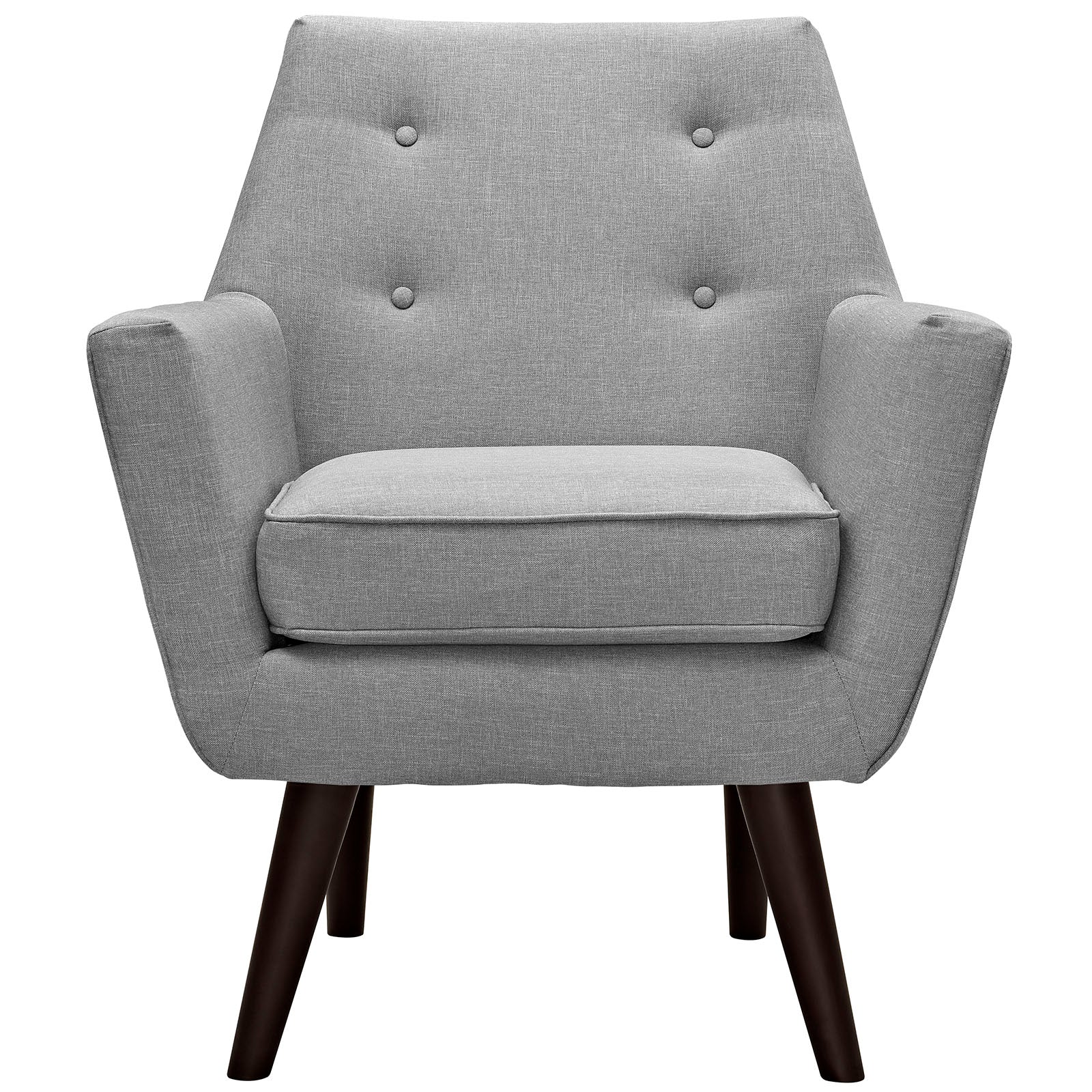 Modway Accent Chairs - Posit Armchair Light Gray