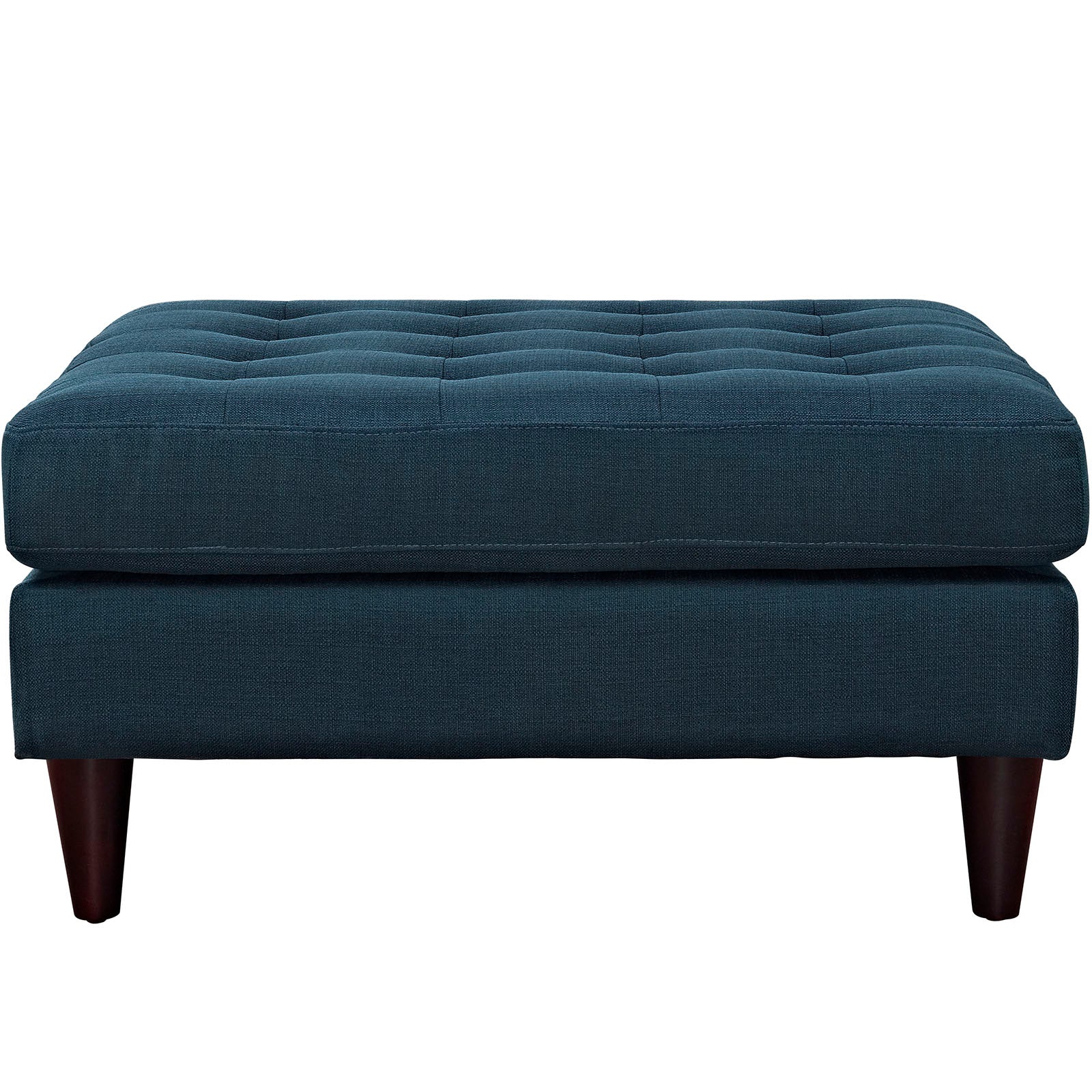 Modway Ottomans & Stools - Empress Upholstered Fabric Large Ottoman Azure