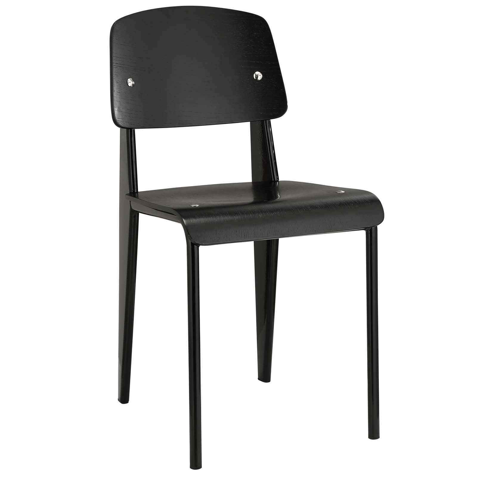 Modway Dining Chairs - Cabin Dining Side Chair Black Black
