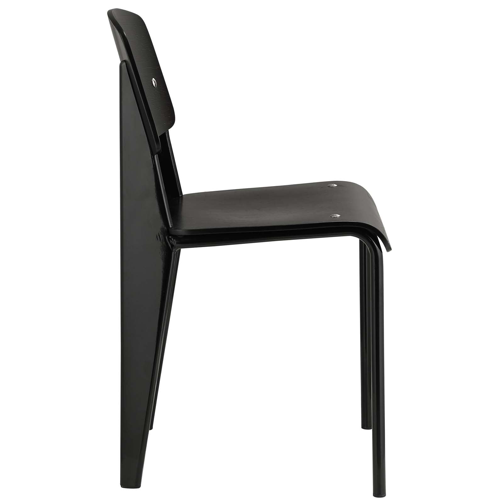 Modway Dining Chairs - Cabin Dining Side Chair Black Black