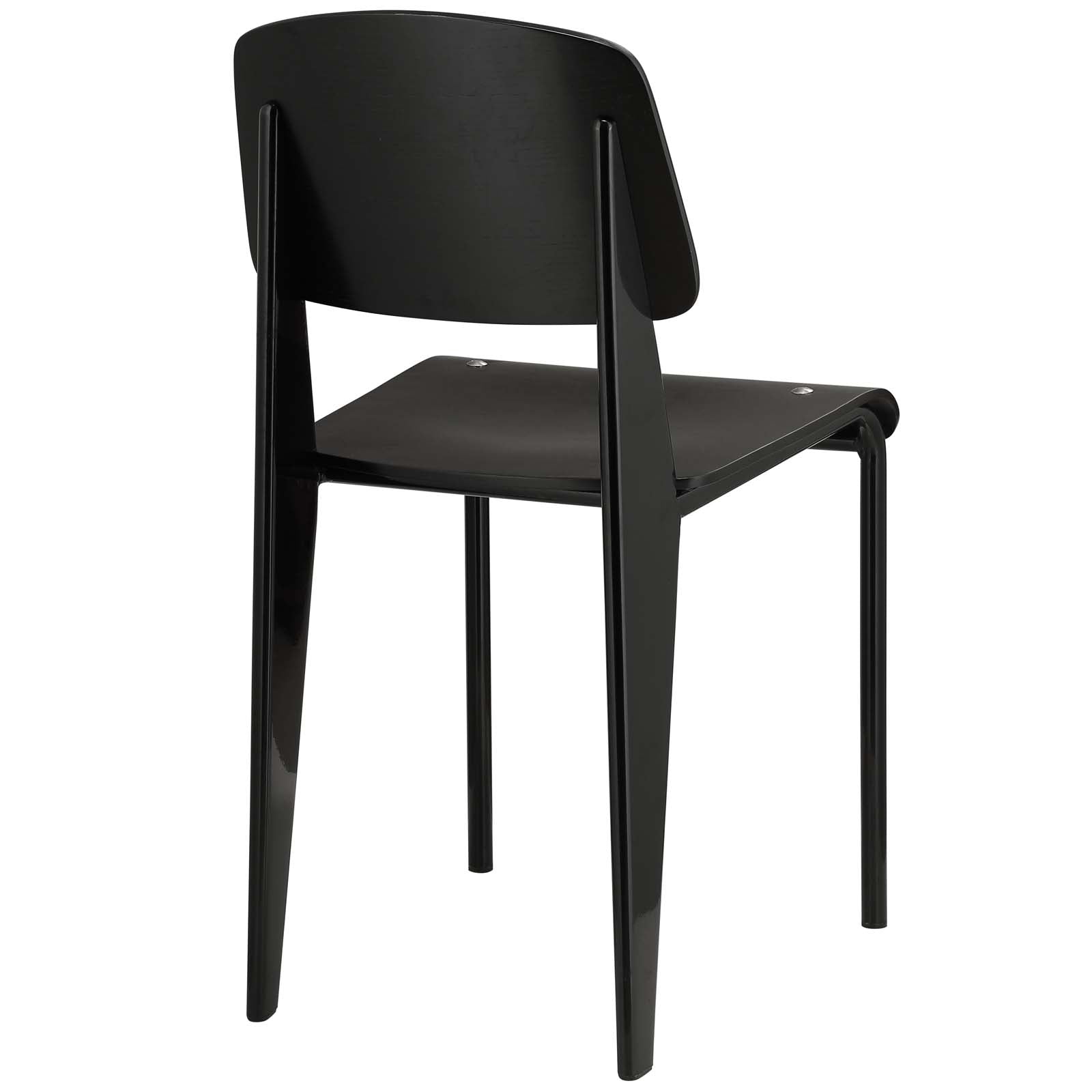 Modway Dining Chairs - Cabin Dining Side Chair Black Black