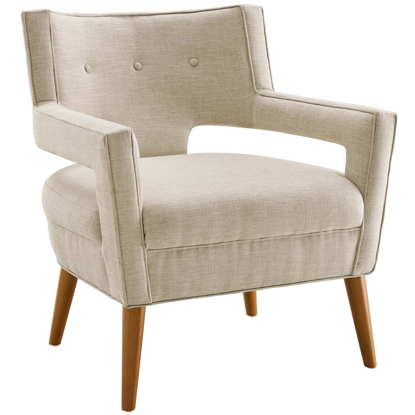 Modway Accent Chairs - Sheer Armchair Sand