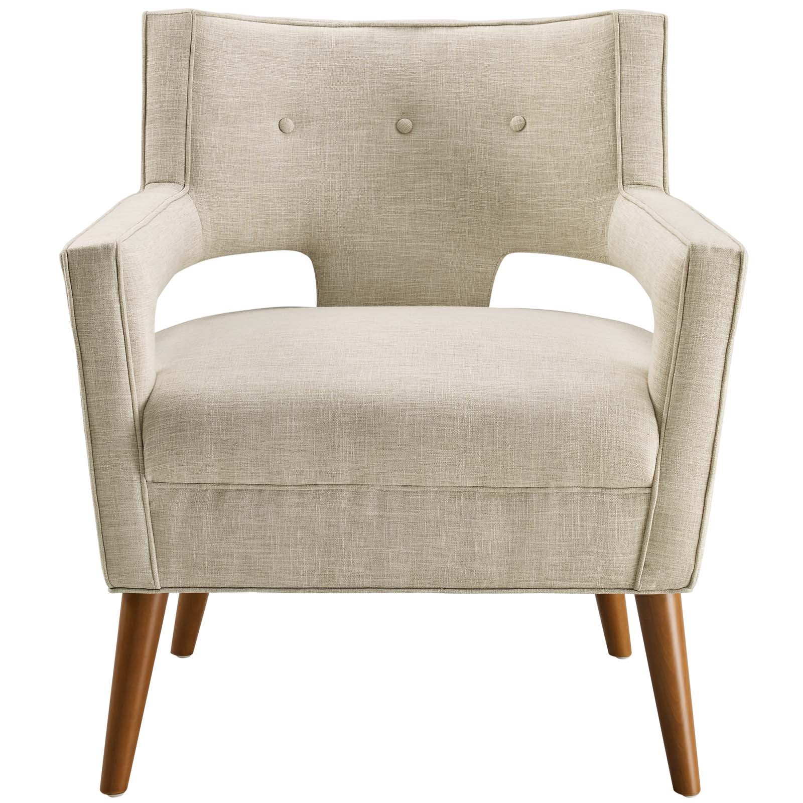 Modway Accent Chairs - Sheer Armchair Sand