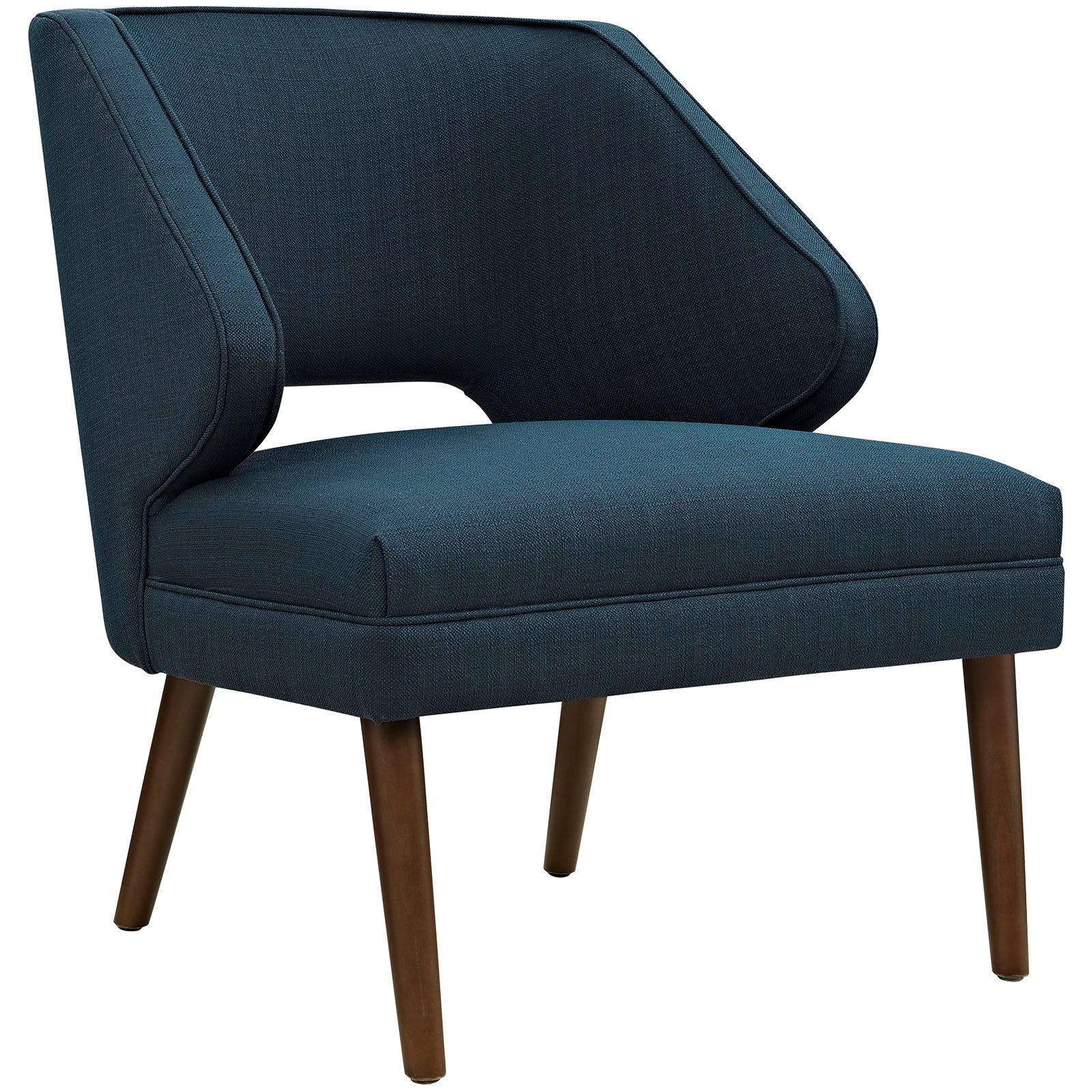 Modway Accent Chairs - Dock Upholstered Fabric Armchair Azure