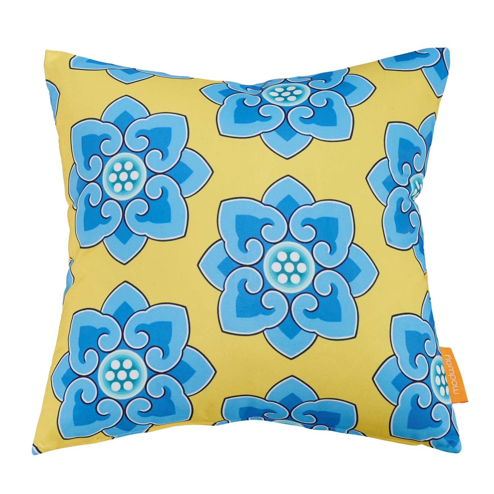 Modway Outdoor Pillows & Cushions - Modway Outdoor Patio Single Pillow Cornflower