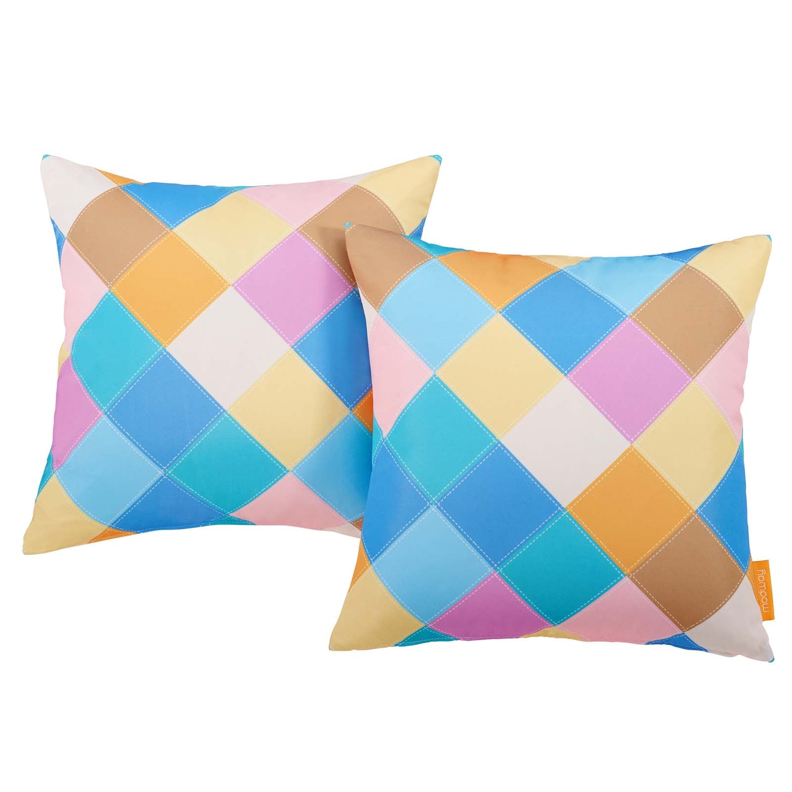 Modway Outdoor Pillows & Cushions - Modway Outdoor Patio Single Pillow Diamond