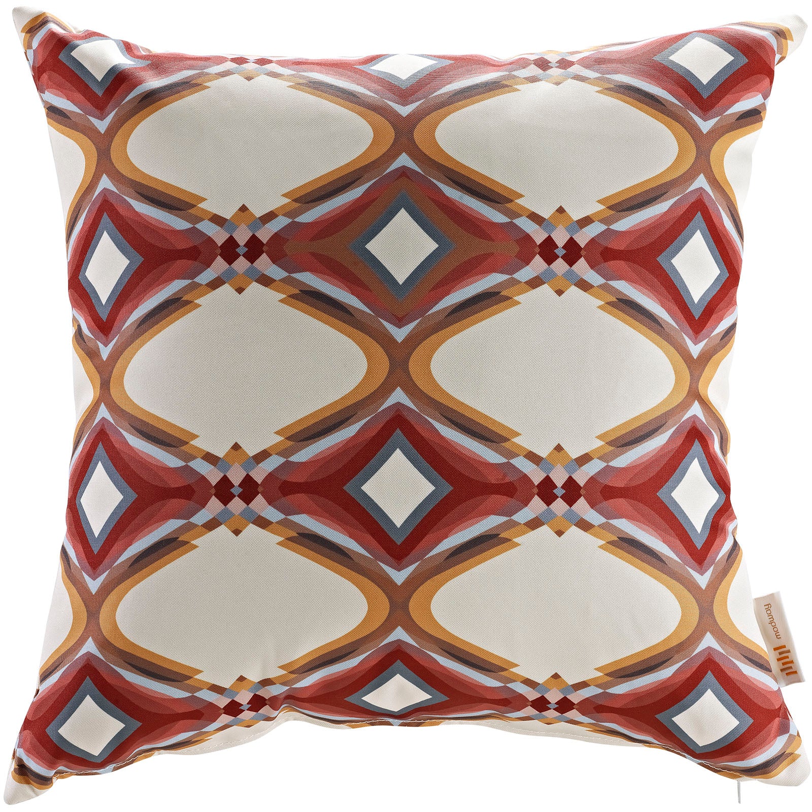 Modway Outdoor Pillows & Cushions - Modway Outdoor Patio Single Pillow Repeat