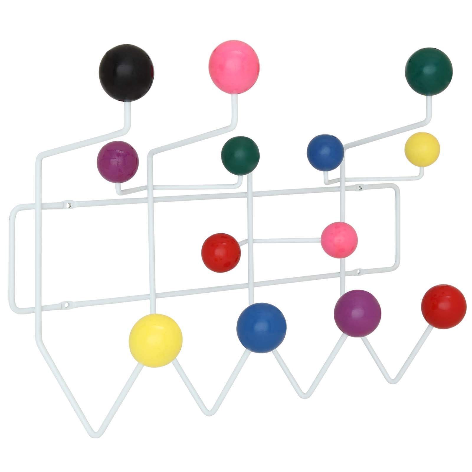 Modway Coat Hangers - Gumball Coat Rack Multicolored