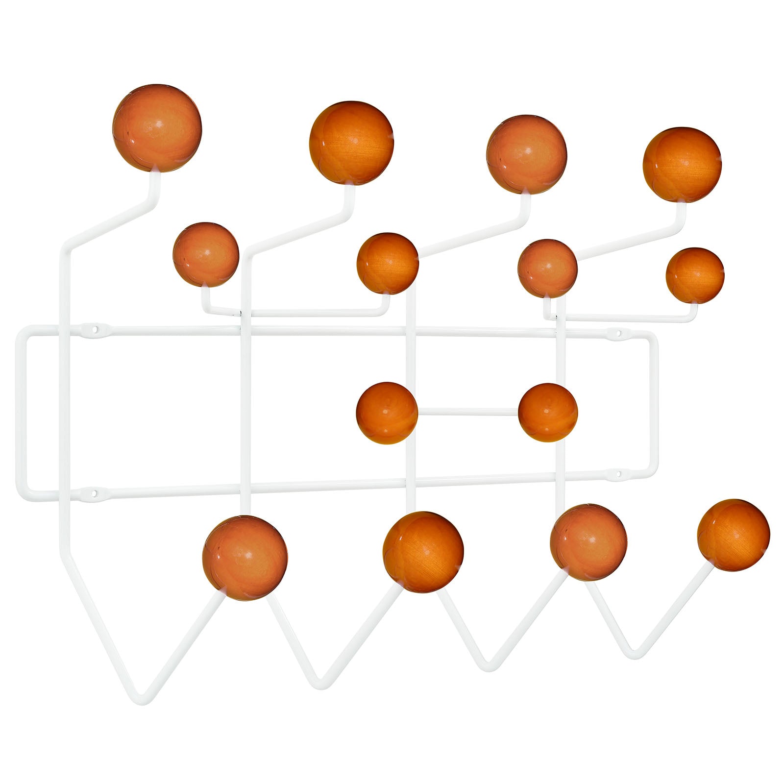 Modway Coat Hangers - Gumball Coat Rack Caramel