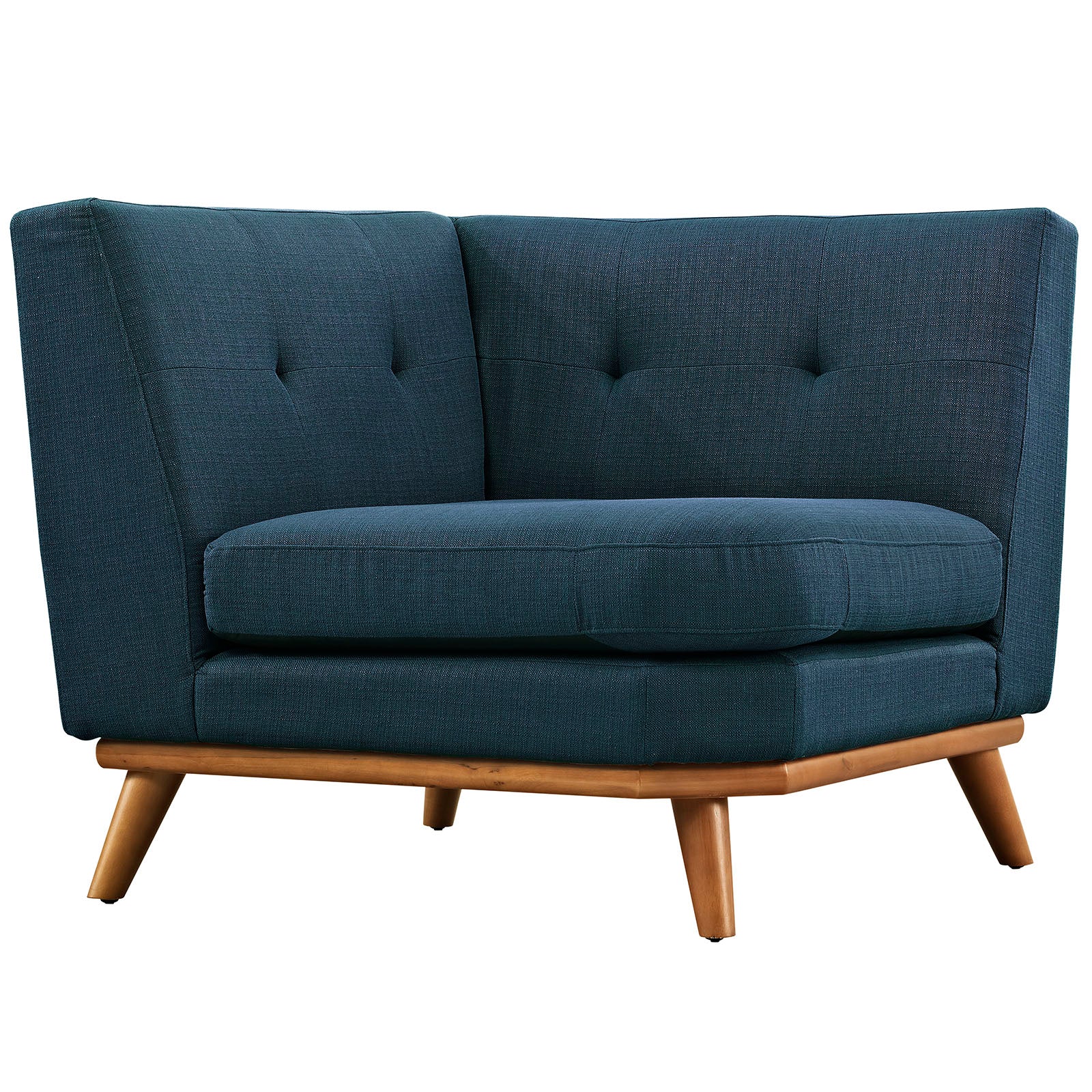 Modway Living Room Sets - Engage 5 Piece Sectional Sofa Azure