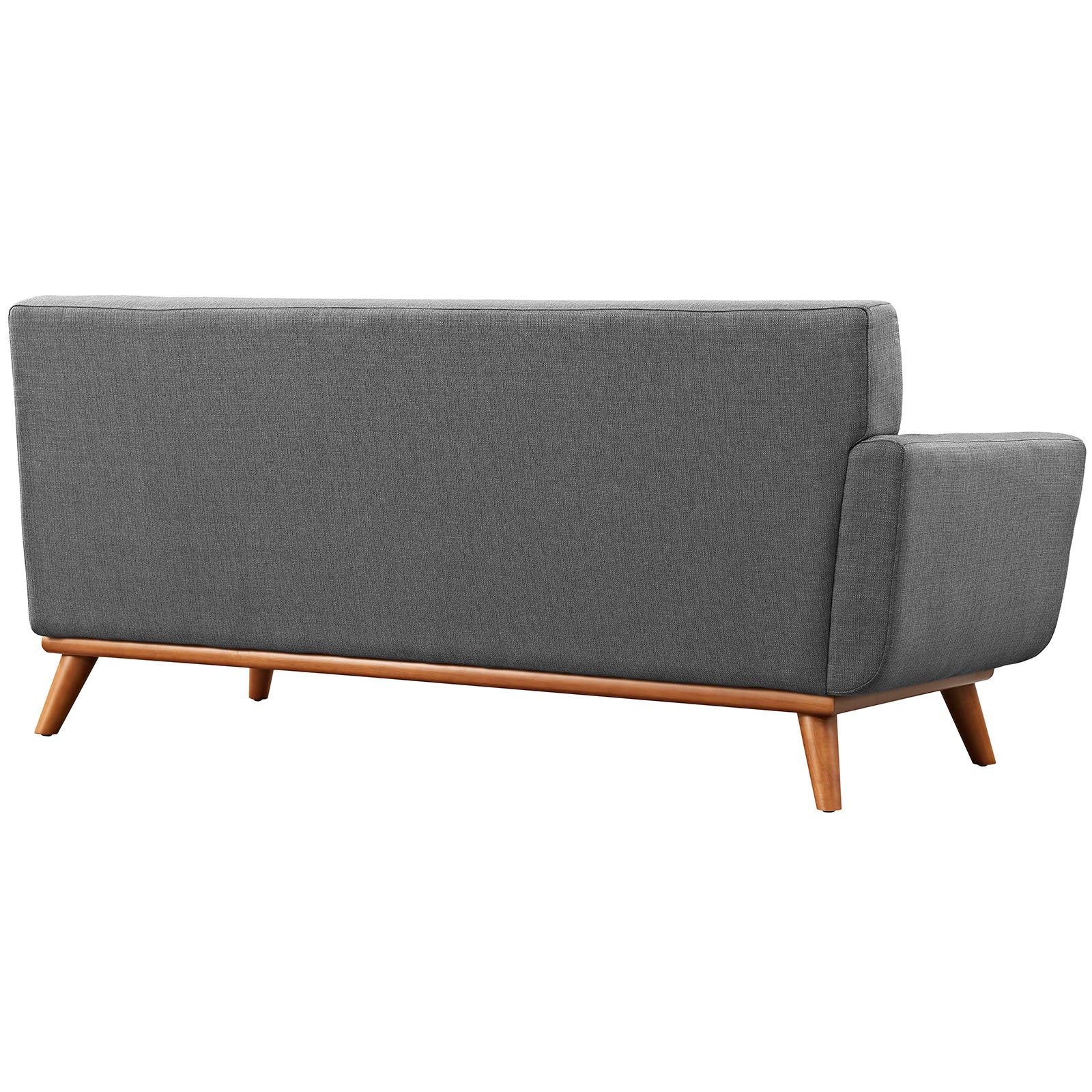 Modway Living Room Sets - Engage 5 Piece Sectional Sofa Gray