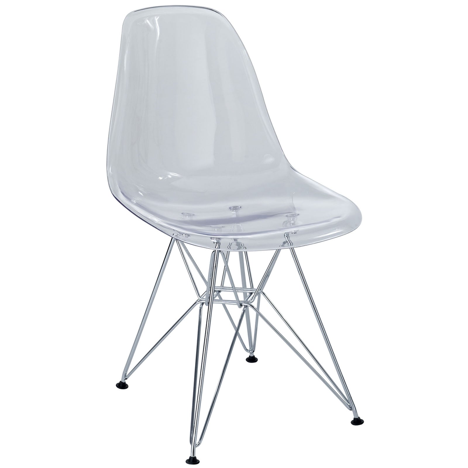 Modway Dining Chairs - Paris Dining Side Chair Clear