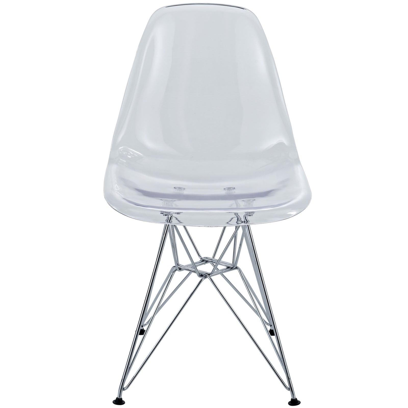 Modway Dining Chairs - Paris Dining Side Chair Clear