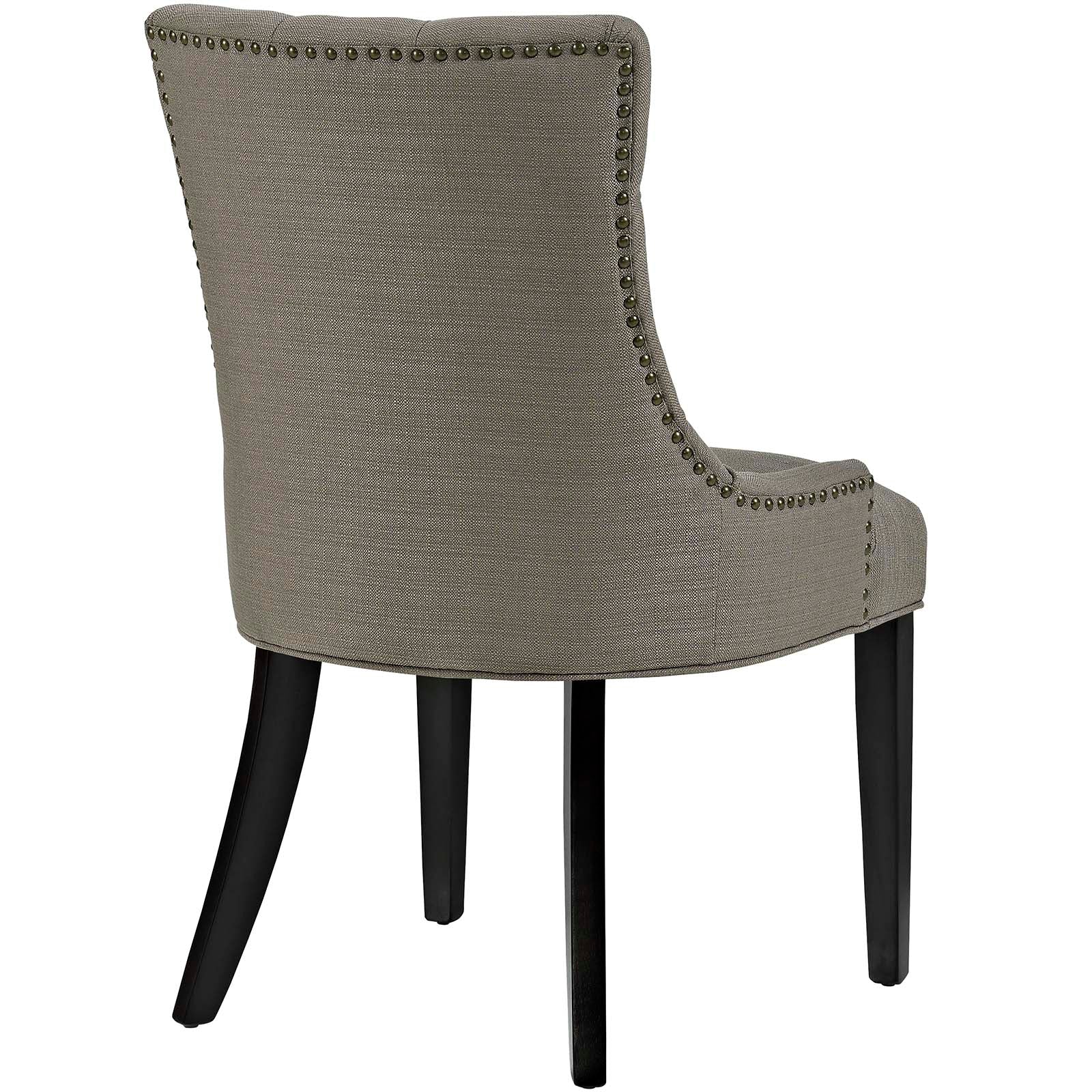 Modway Dining Chairs - Regent Tufted Dining Side Chair Granite