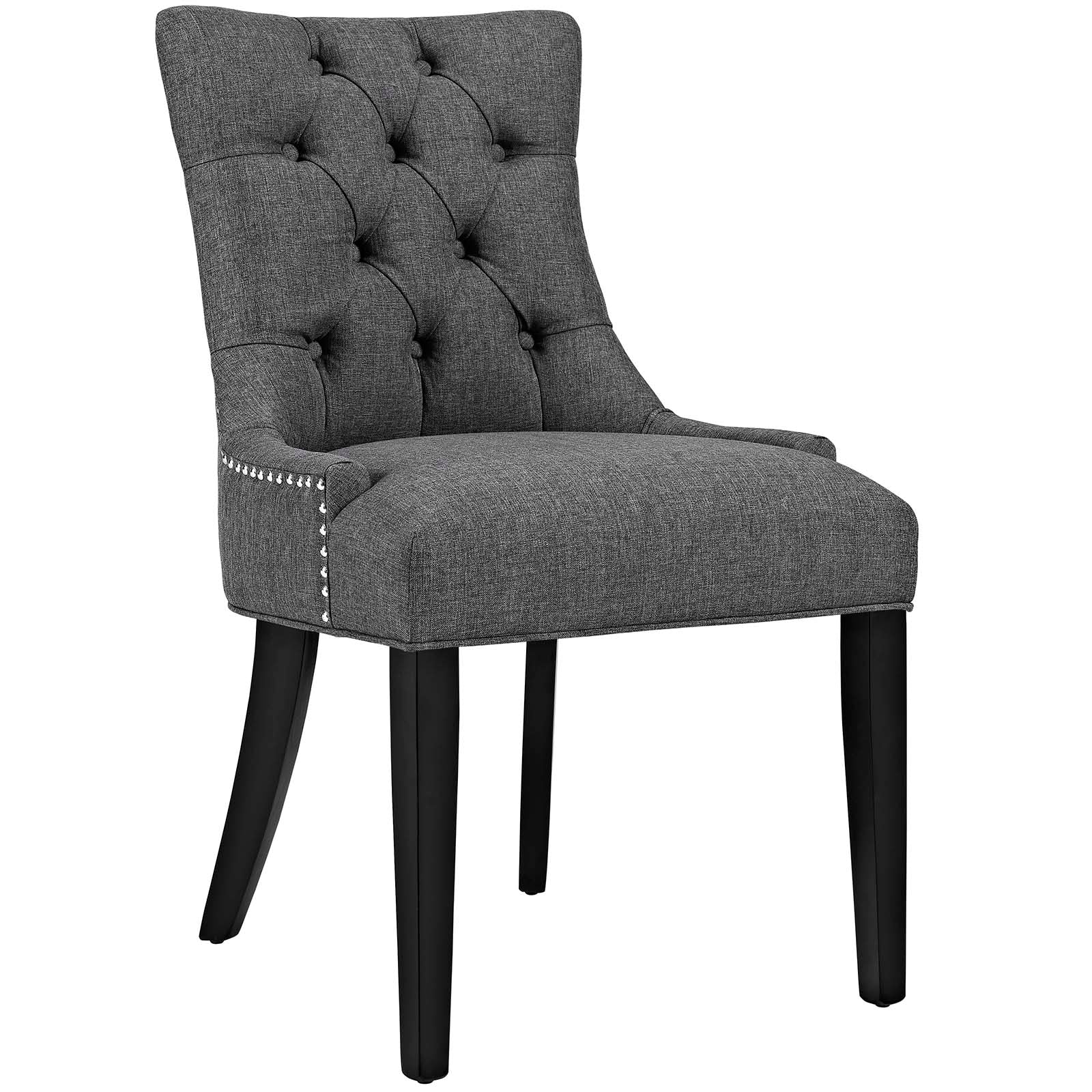 Modway Dining Chairs - Regent Tufted Dining Side Chair Gray