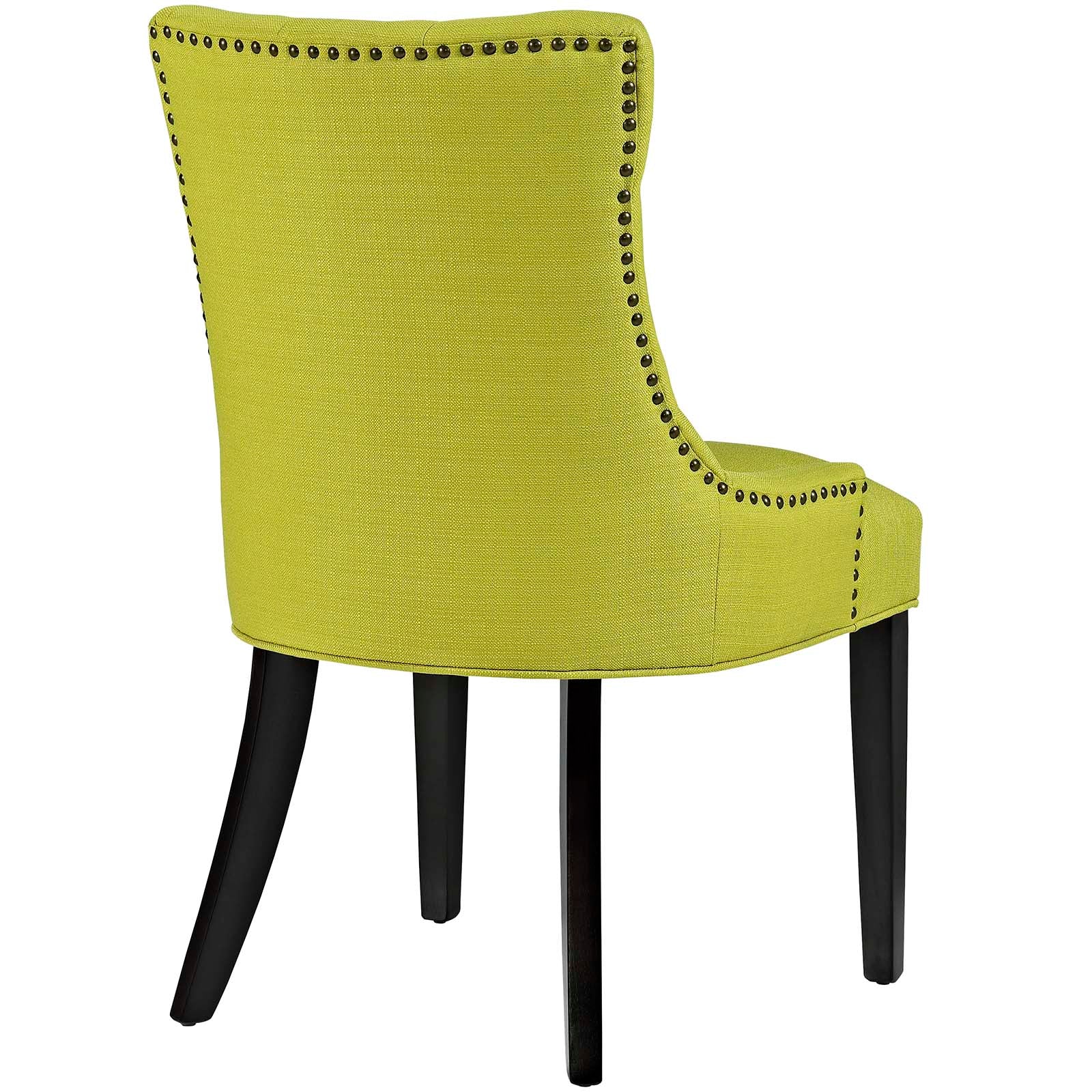 Modway Dining Chairs - Regent Tufted Fabric Dining Side Chair Wheatgrass