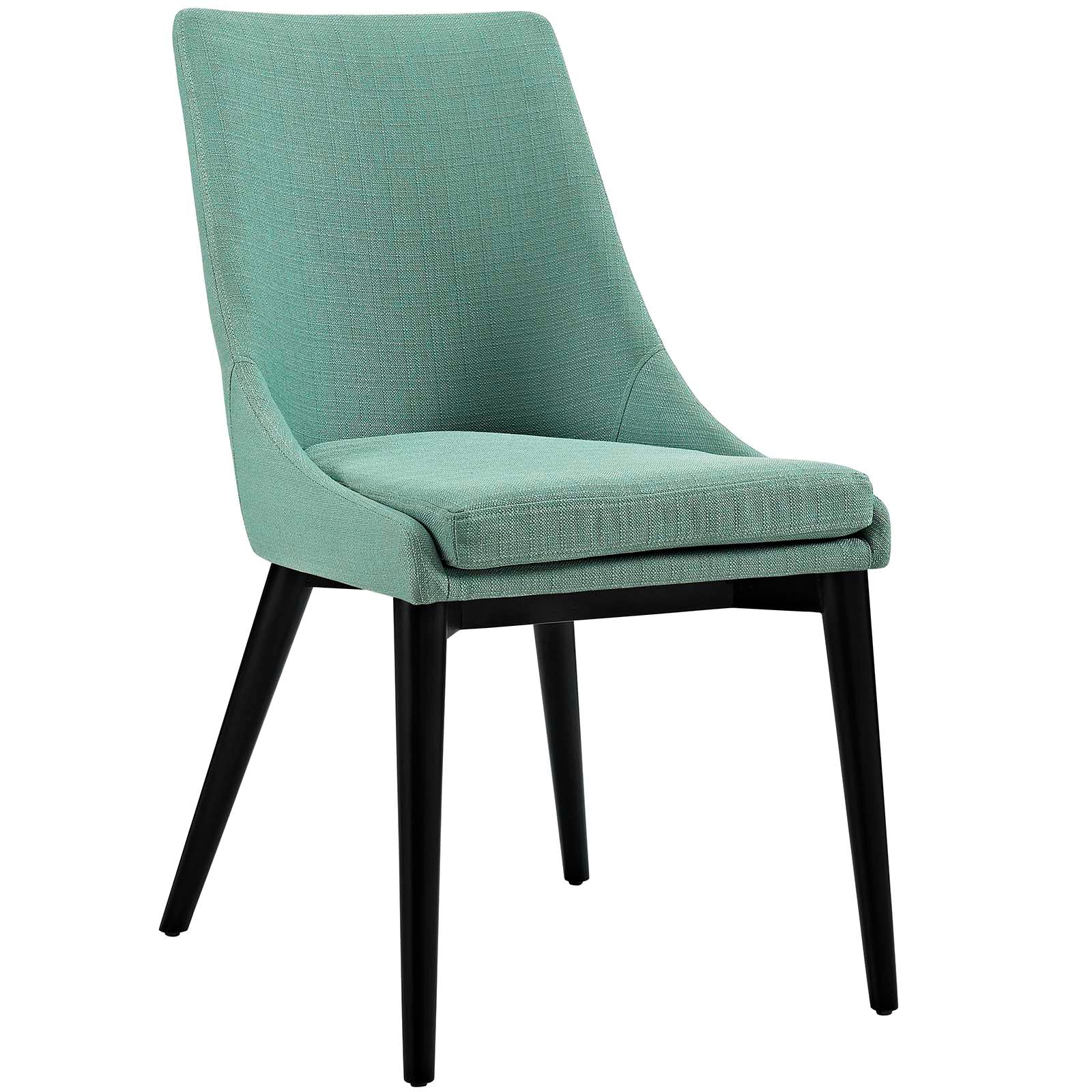 Modway Dining Chairs - Viscount Fabric Dining Chair Laguna