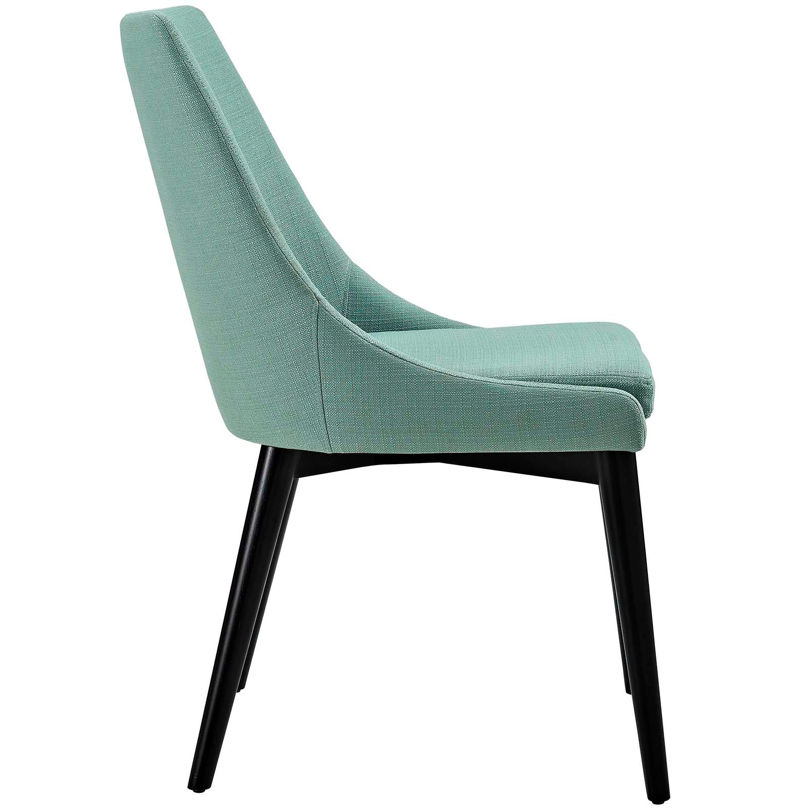 Modway Dining Chairs - Viscount Fabric Dining Chair Laguna