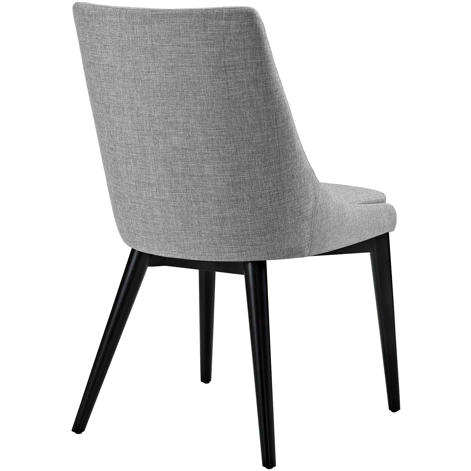 Modway Dining Chairs - Viscount Fabric Dining Chair Light Gray