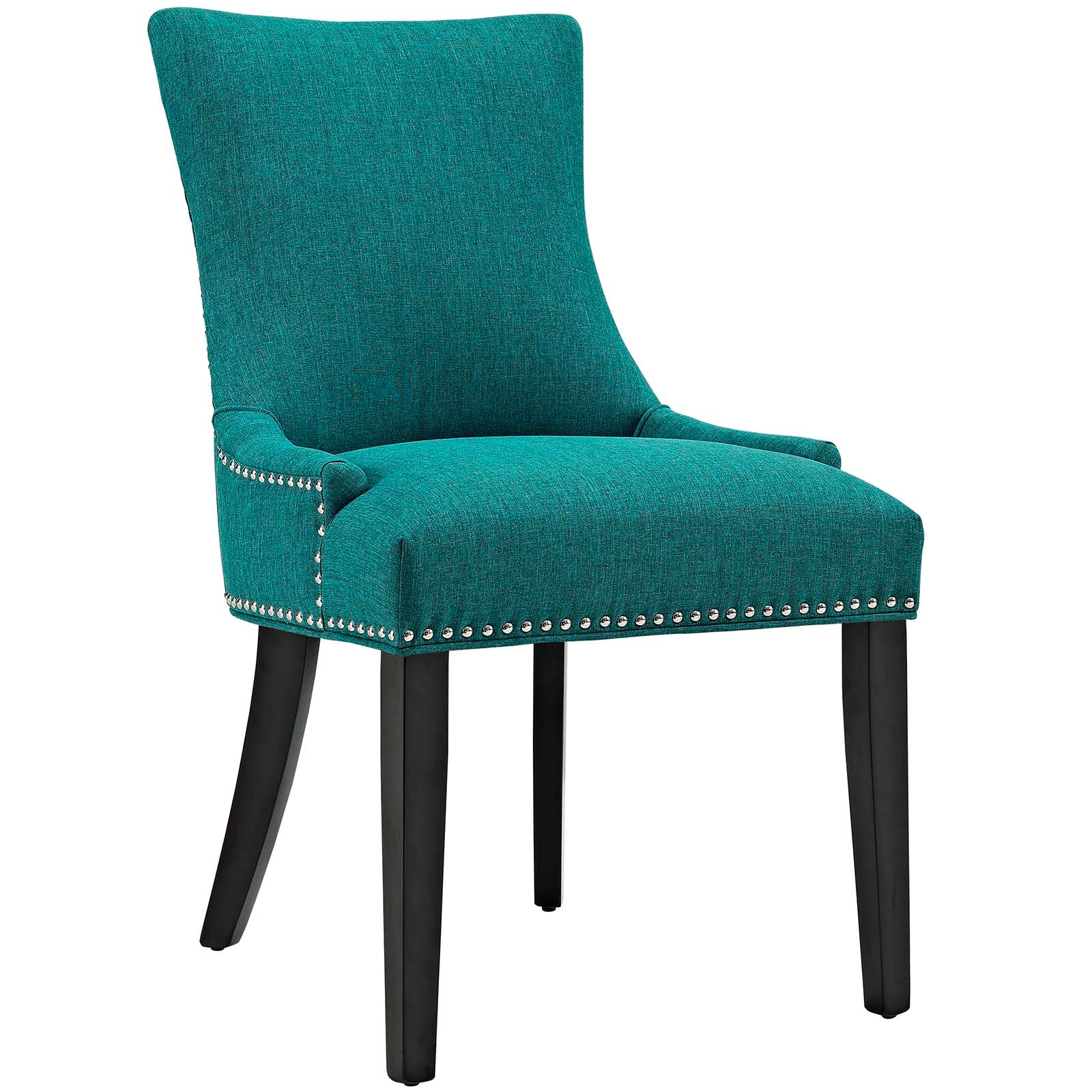 Modway Dining Chairs - Marquis Fabric Dining Chair Teal