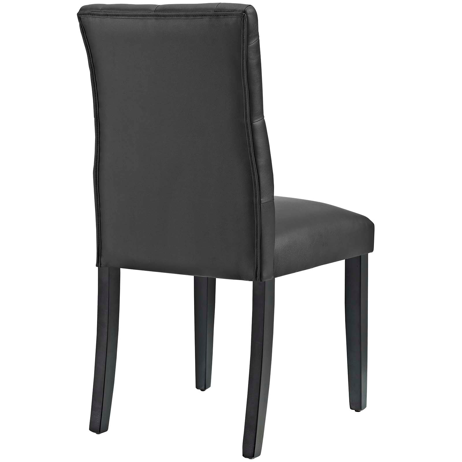 Modway Dining Chairs - Duchess Vinyl Dining Chair Black