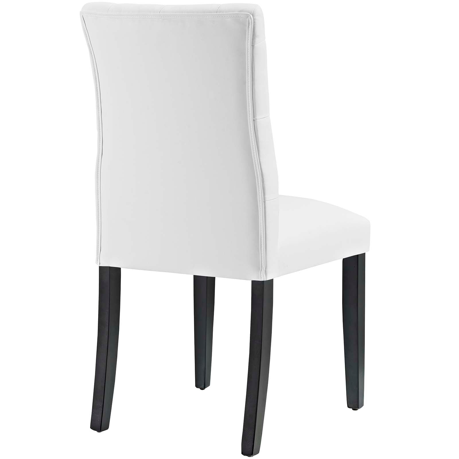 Modway Dining Chairs - Duchess Vinyl Dining Chair White