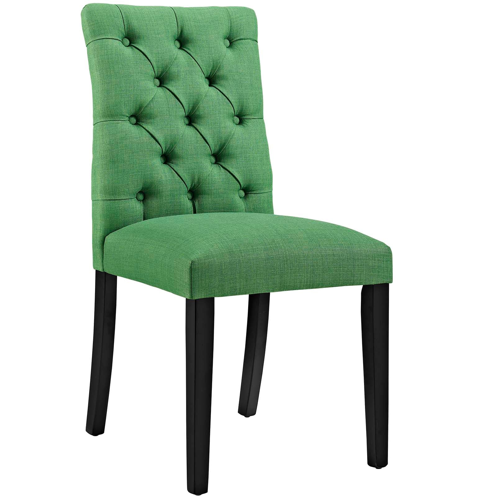 Modway Dining Chairs - Duchess Fabric Dining Chair Kelly Green