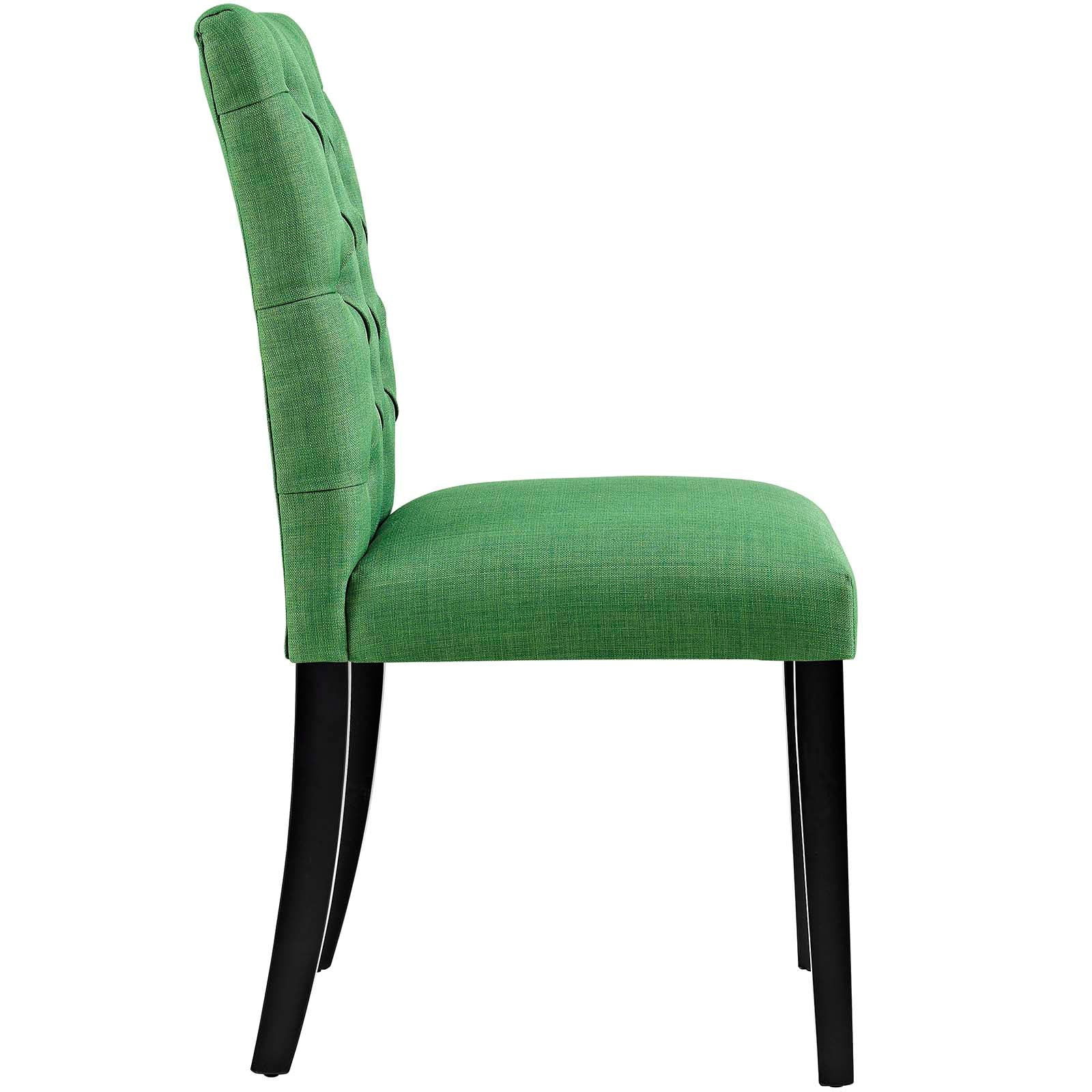 Modway Dining Chairs - Duchess Fabric Dining Chair Kelly Green
