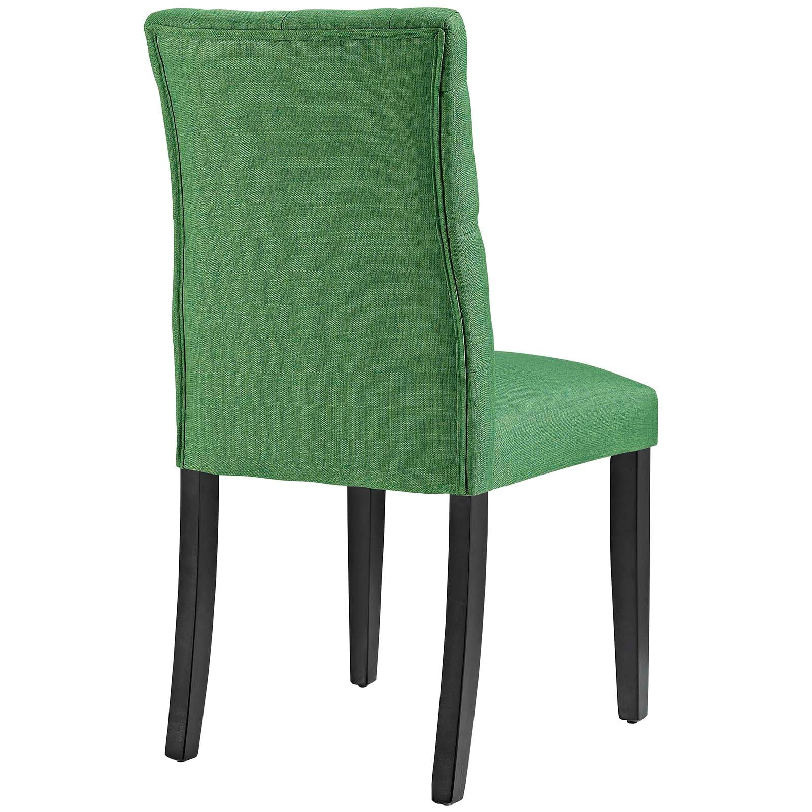 Modway Dining Chairs - Duchess Fabric Dining Chair Kelly Green