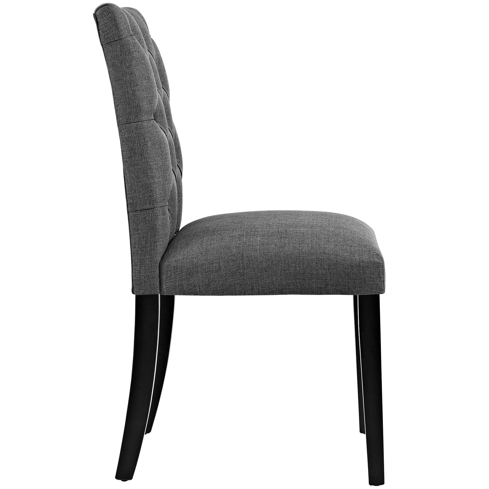Modway Dining Chairs - Duchess Fabric Dining Chair Gray