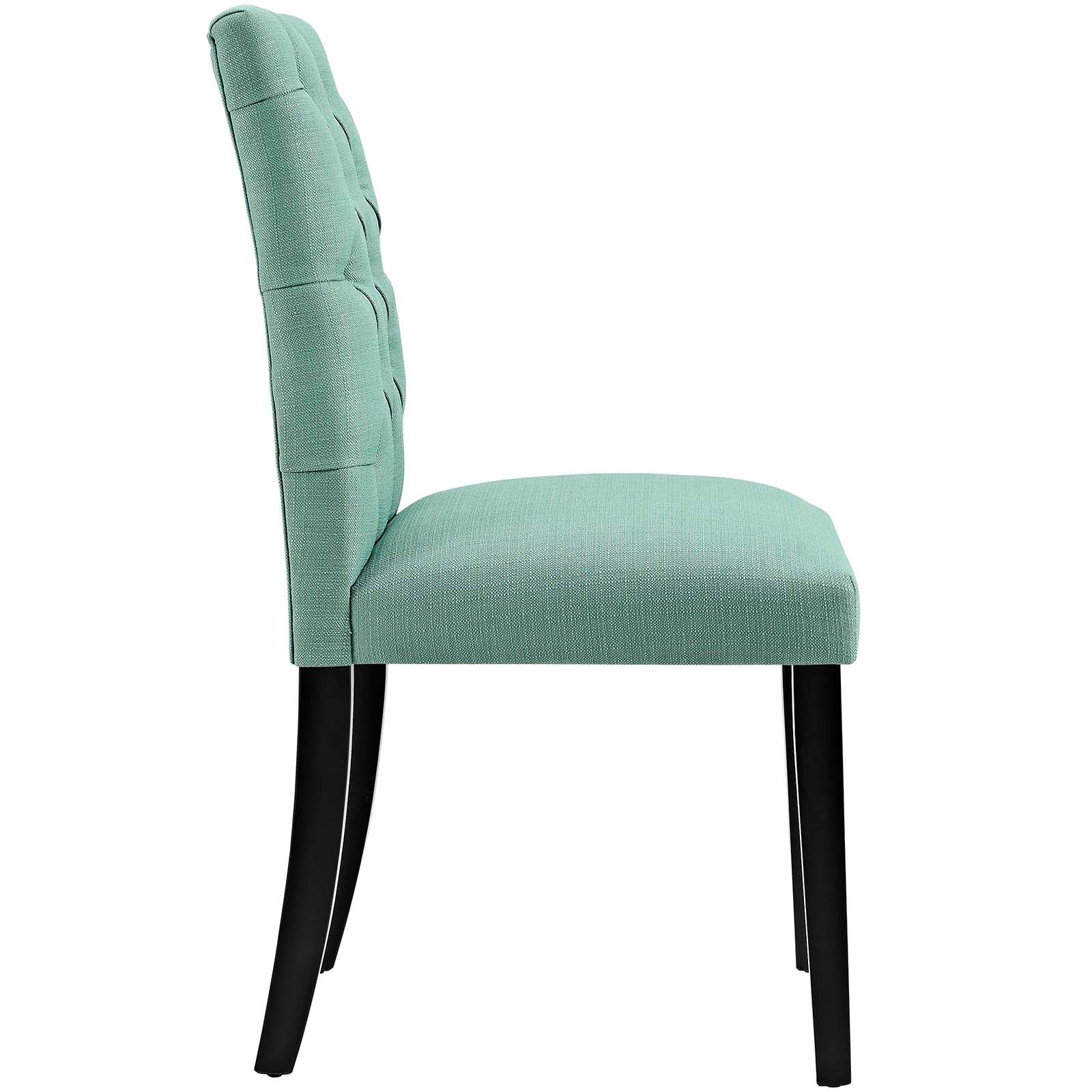 Modway Dining Chairs - Duchess Fabric Dining Chair Laguna