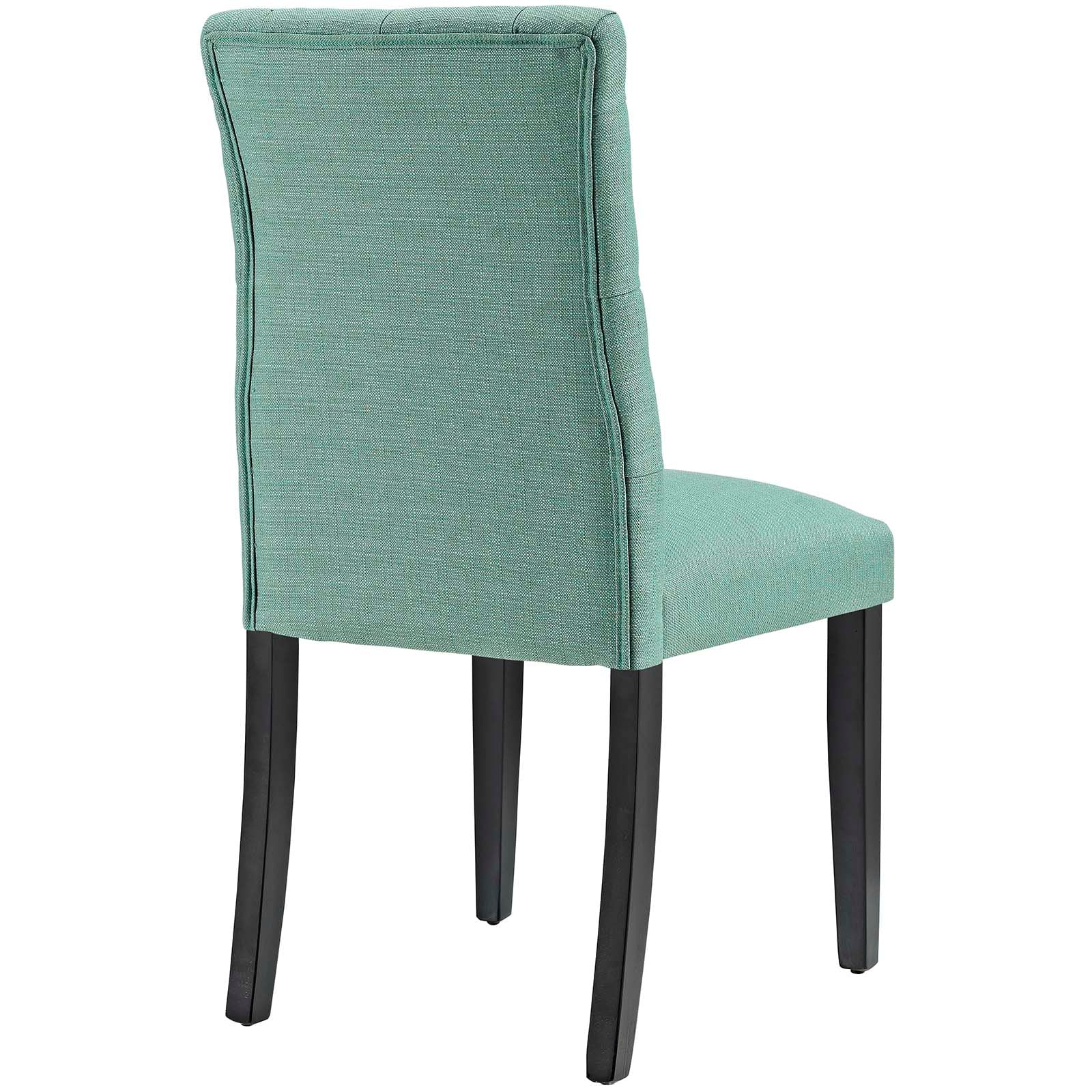 Modway Dining Chairs - Duchess Fabric Dining Chair Laguna