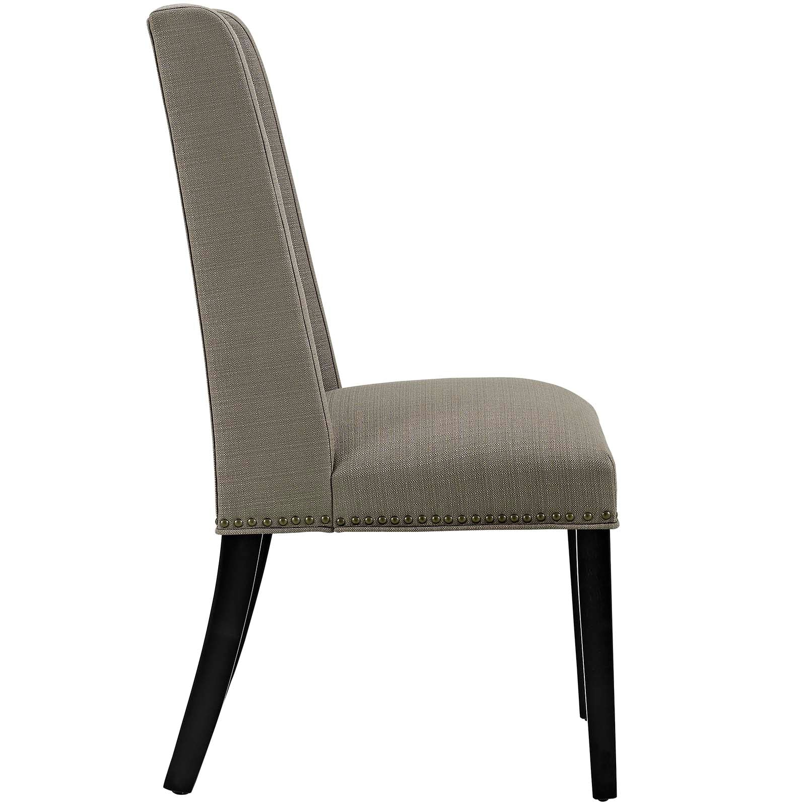 Modway Dining Chairs - Baron Fabric Dining Chair Granite