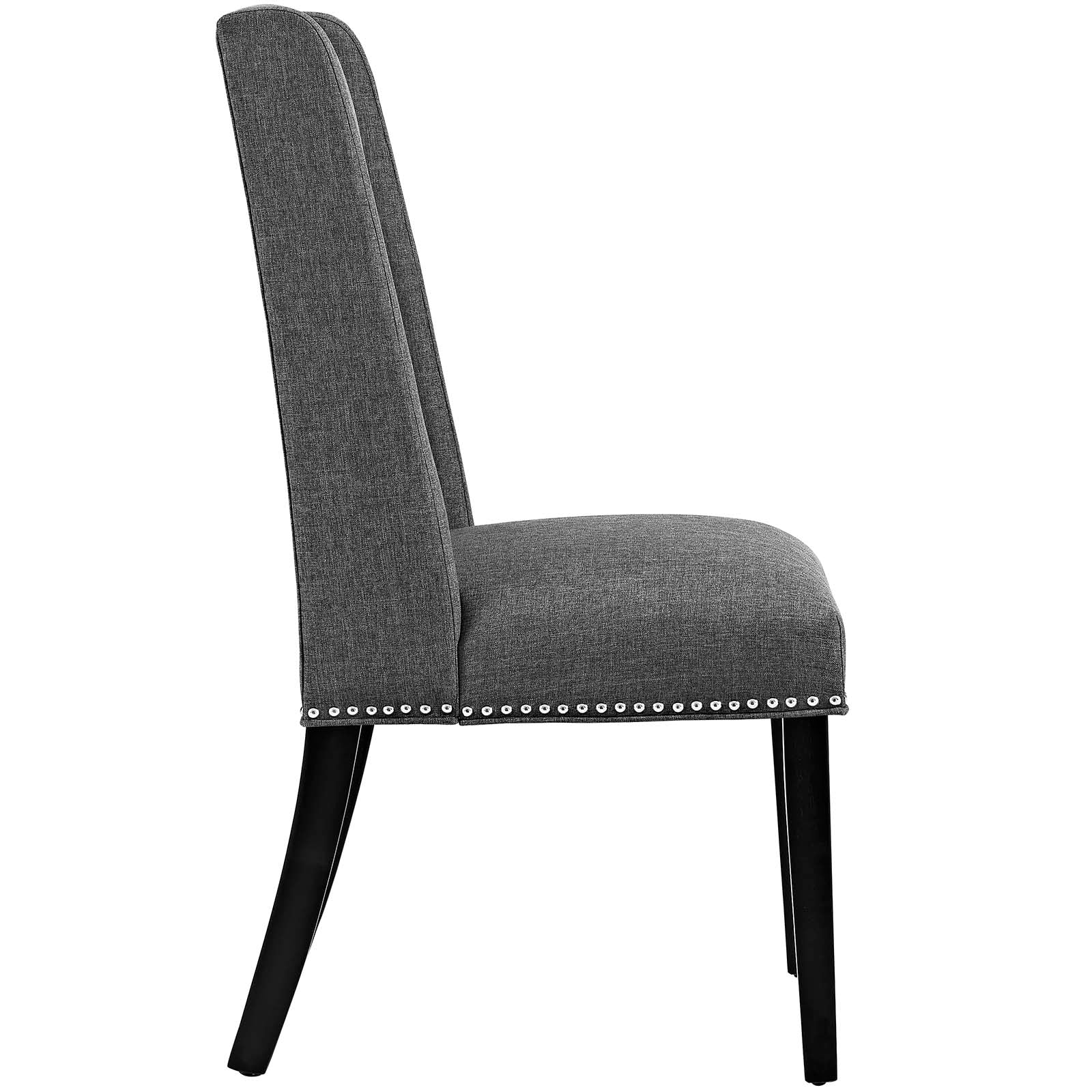 Modway Dining Chairs - Baron Fabric Dining Chair Gray