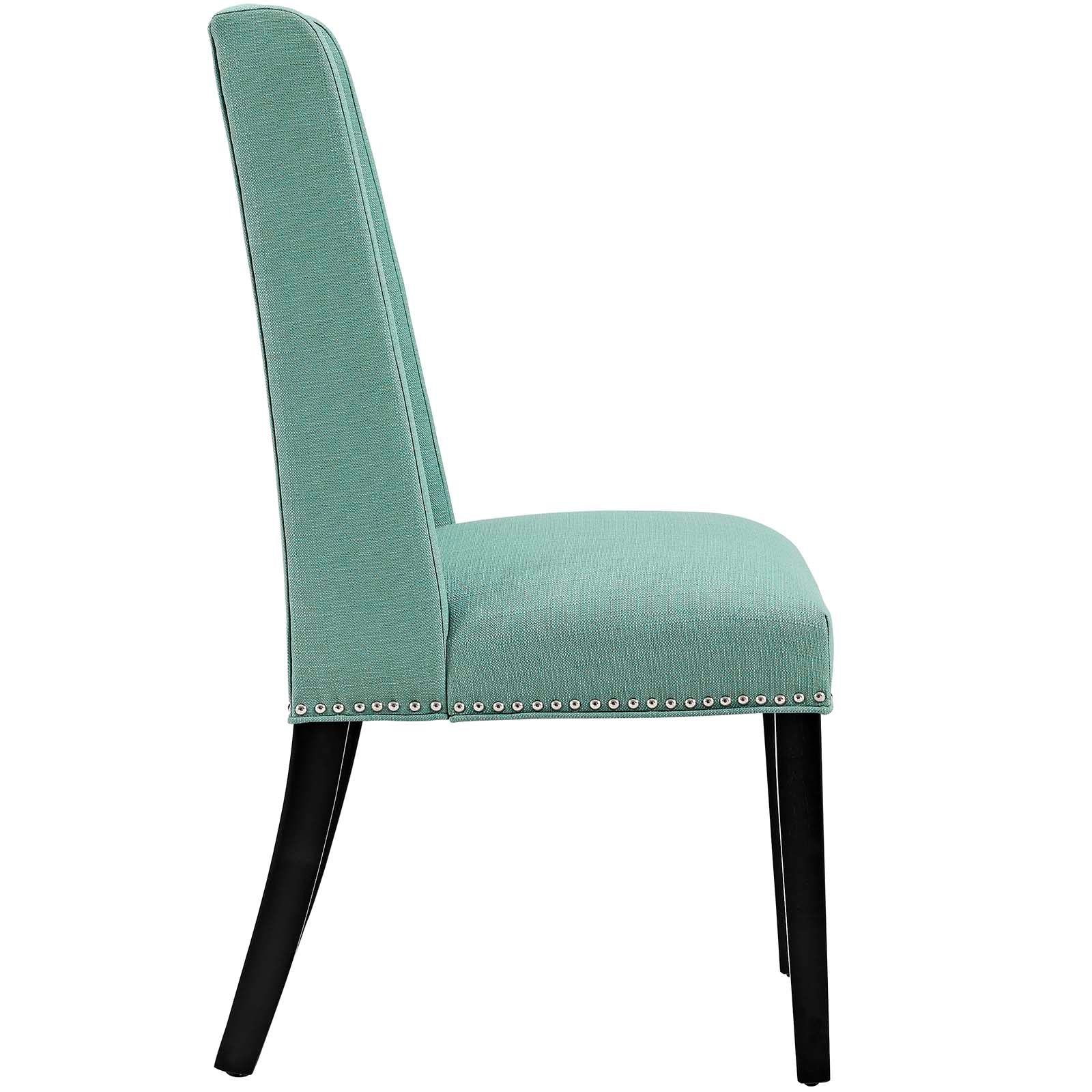 Modway Dining Chairs - Baron Fabric Dining Chair Laguna