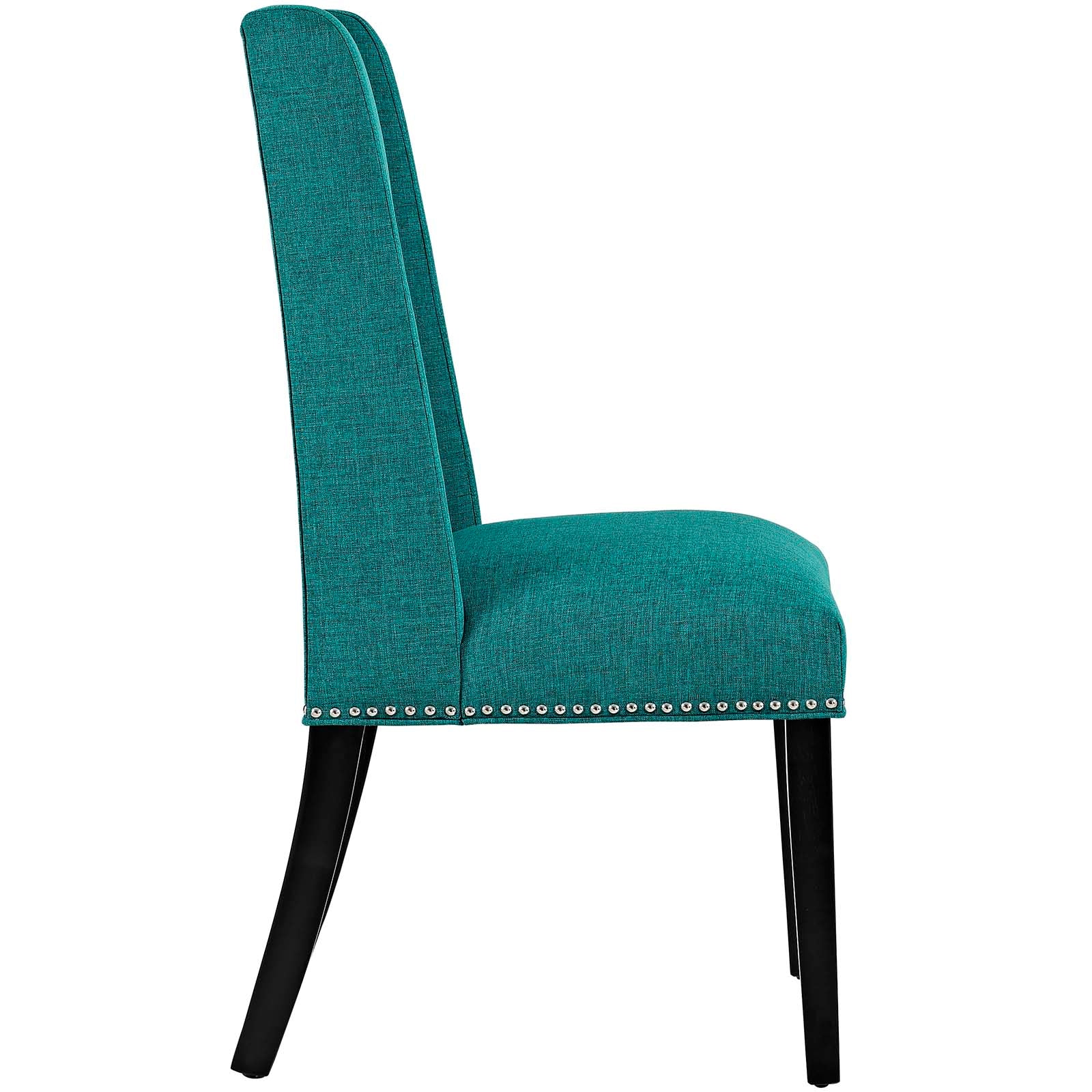 Modway Dining Chairs - Baron Fabric Dining Chair Teal