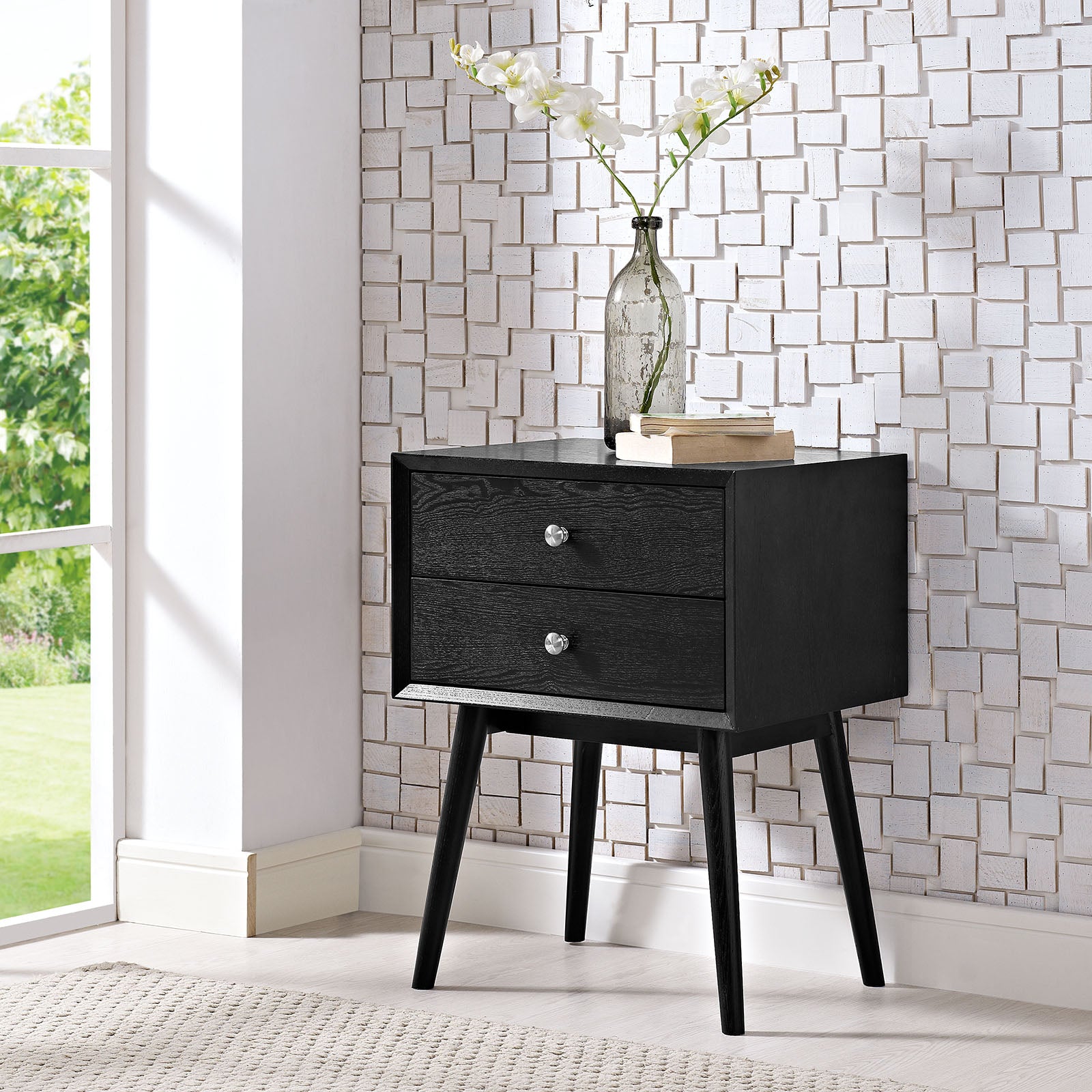 Modway Nightstands & Side Tables - Dispatch Nightstand Black