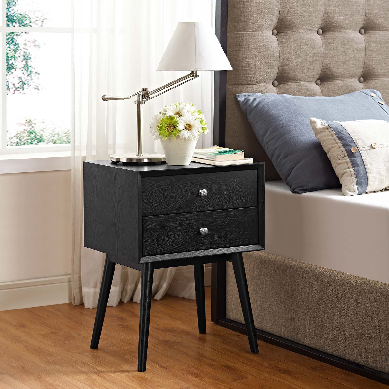 Modway Nightstands & Side Tables - Dispatch Nightstand Black