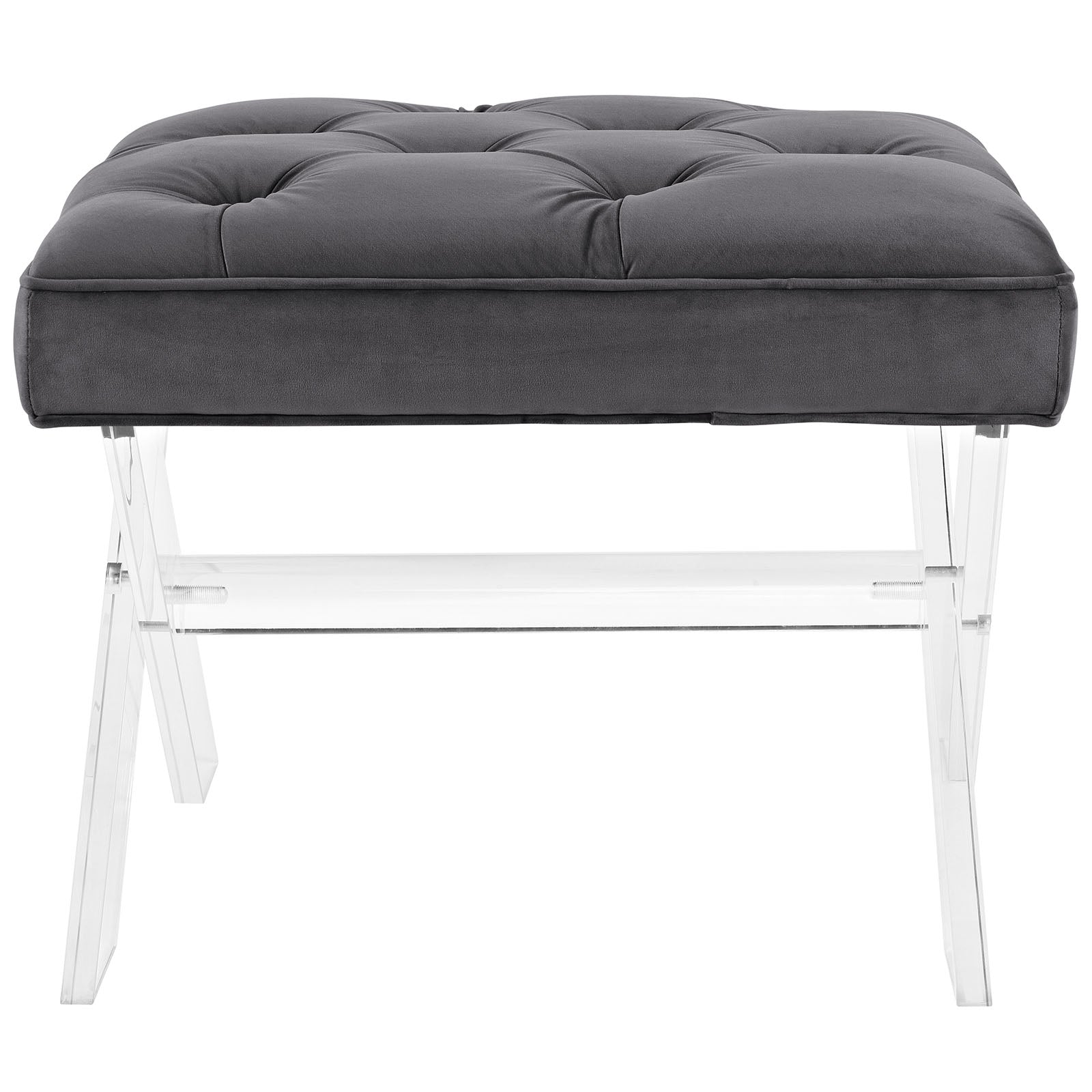 Modway Benches - Swift Bench Gray