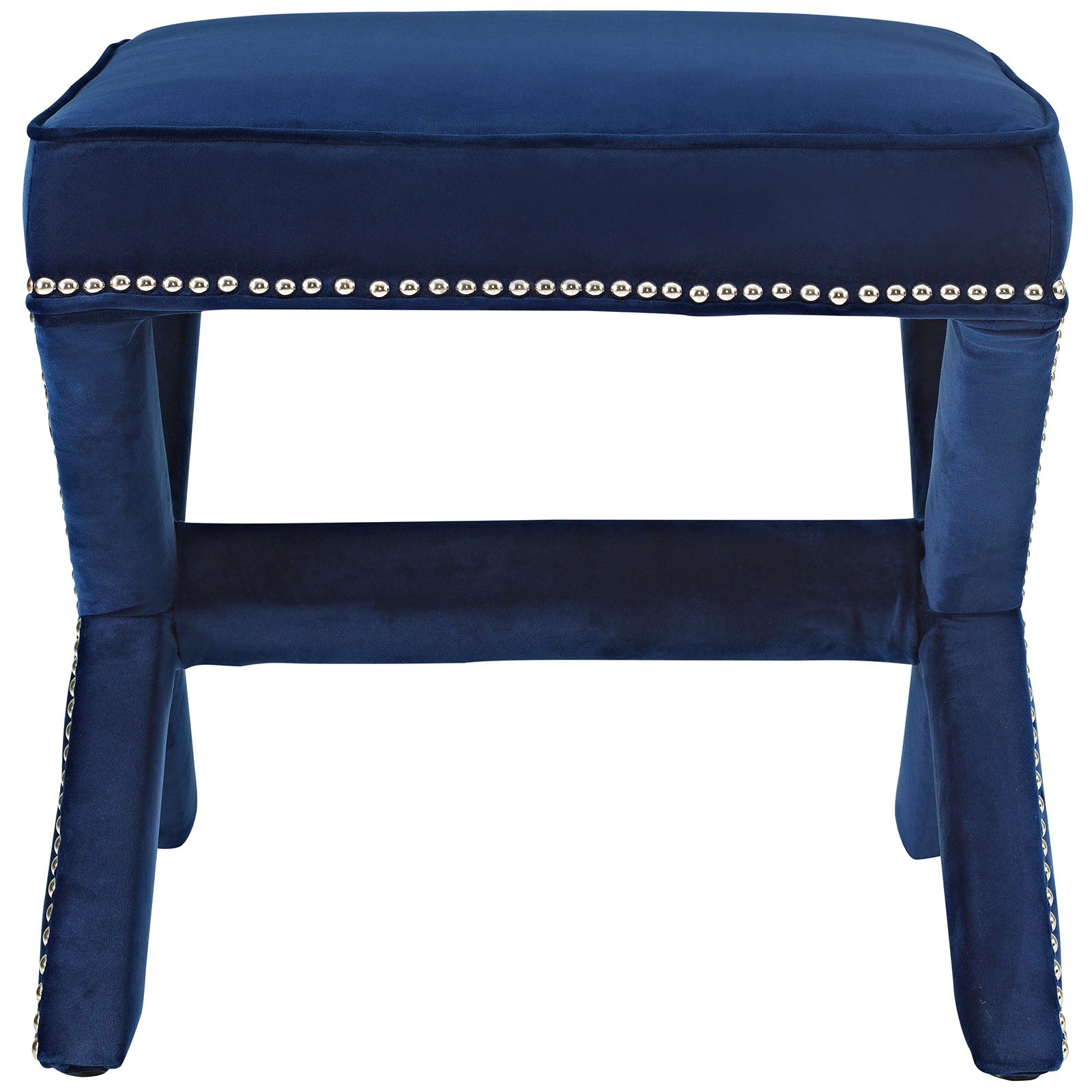 Modway Ottomans & Stools - Rivet Bench Navy
