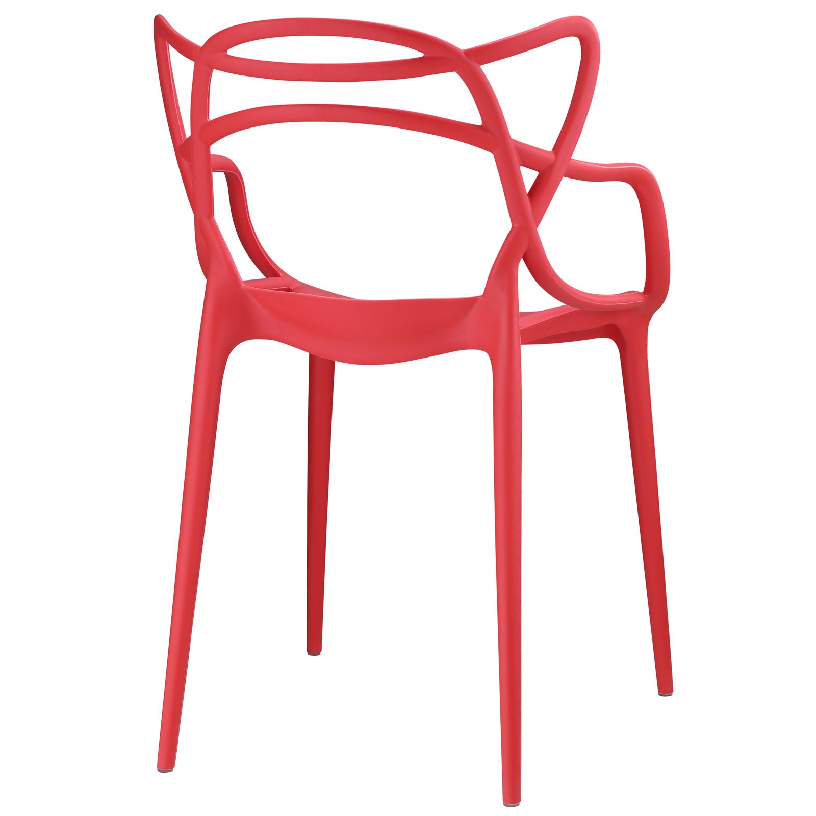Modway Dining Chairs - Entangled Dining Set (Set of 2) Red