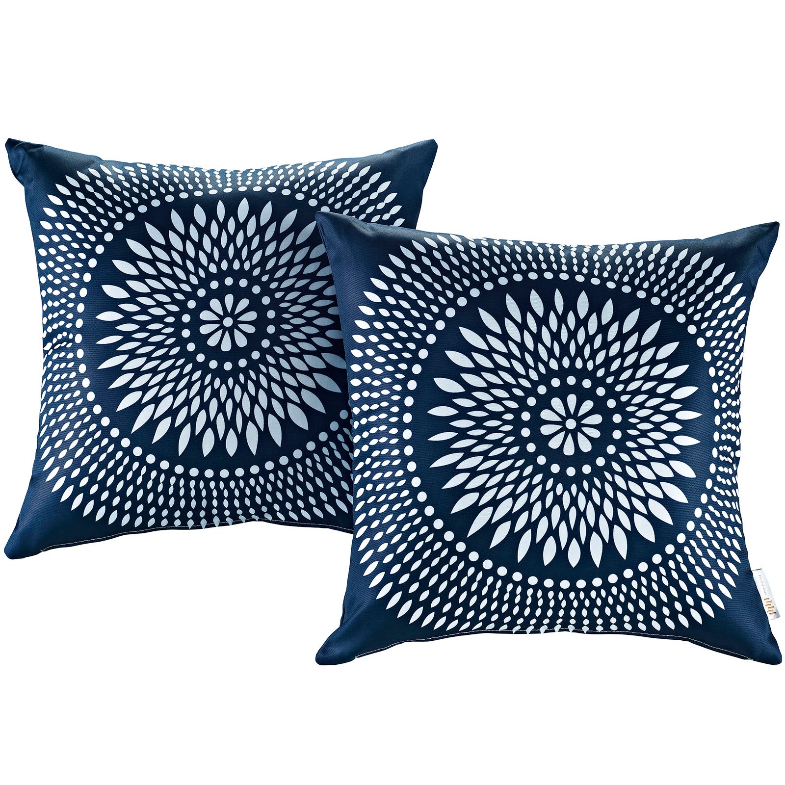 Modway Outdoor Pillows & Cushions - Modway Two Piece Outdoor Patio Pillow Set Cartouche