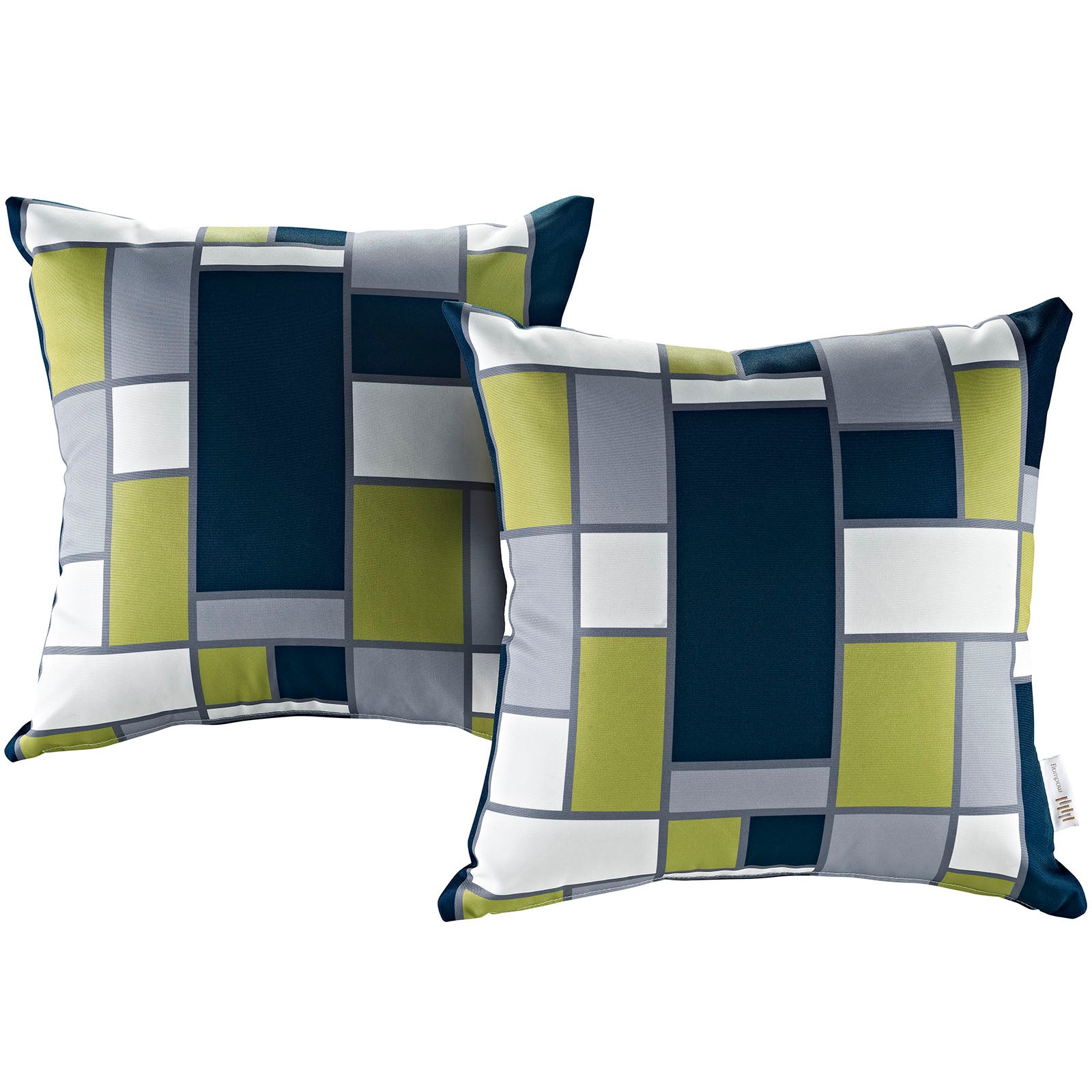 Modway Outdoor Pillows & Cushions - Outdoor Patio Pillow Multicolor (Set of 2)